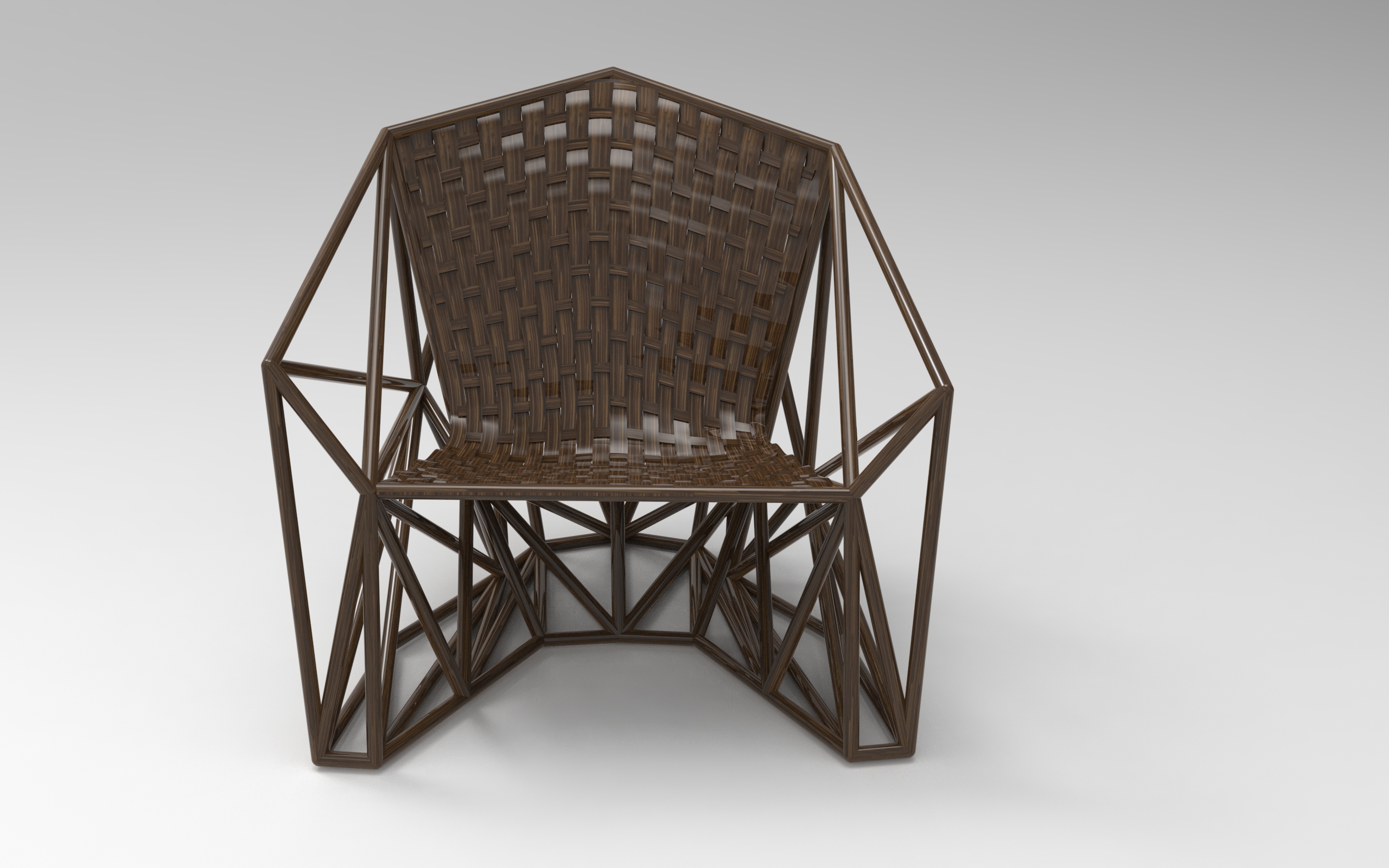 Parameterization，Bamboo chair，Seat，furniture，