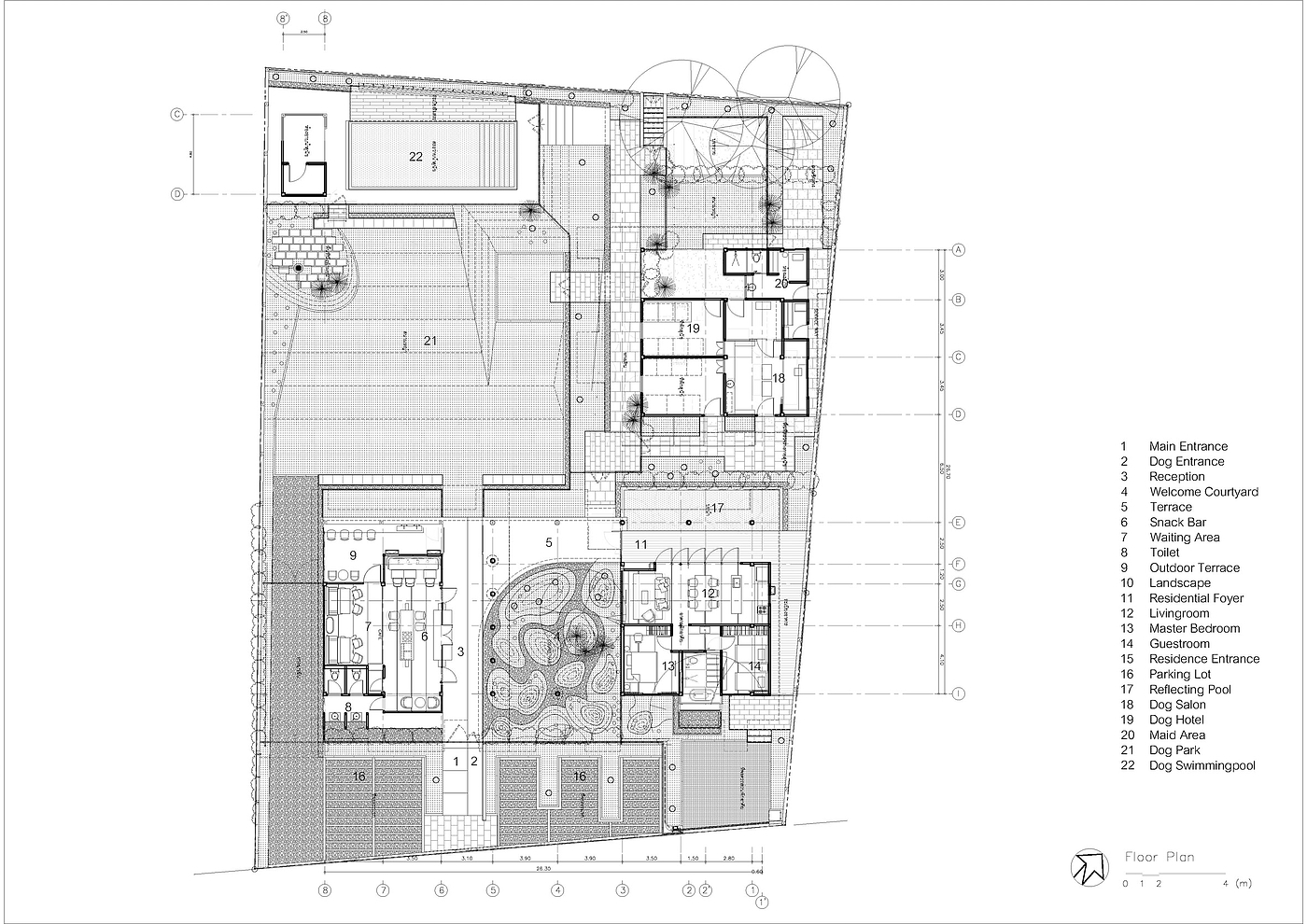 Architecture，space，hotel，Architectural design，design，family，dog，Pets，