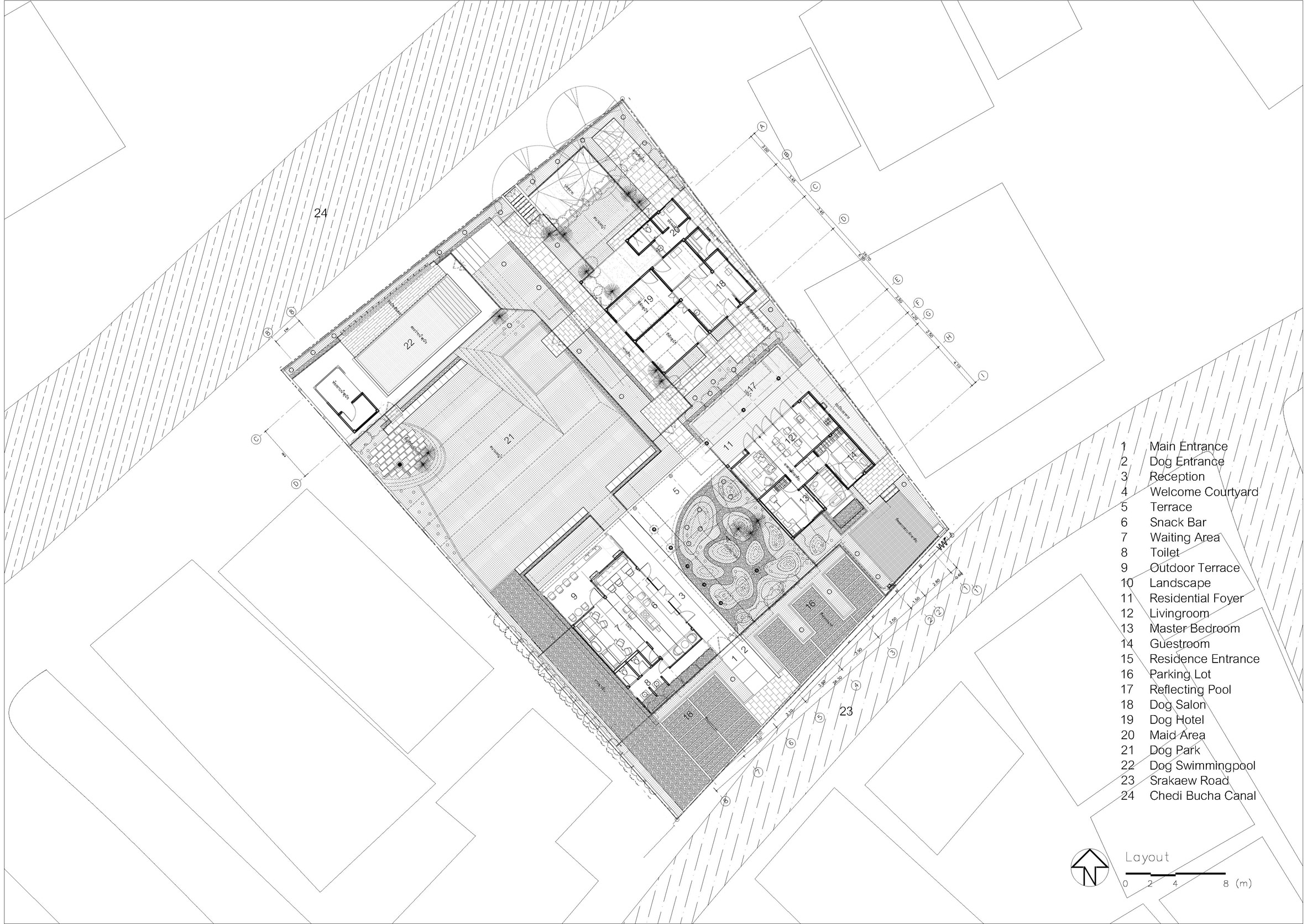 Architecture，space，hotel，Architectural design，design，family，dog，Pets，