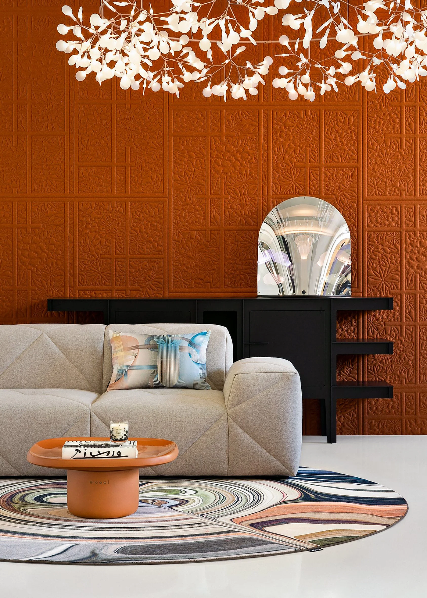 lamps and lanterns，Heracleum，Hanging type，Moooi，a chandelier，