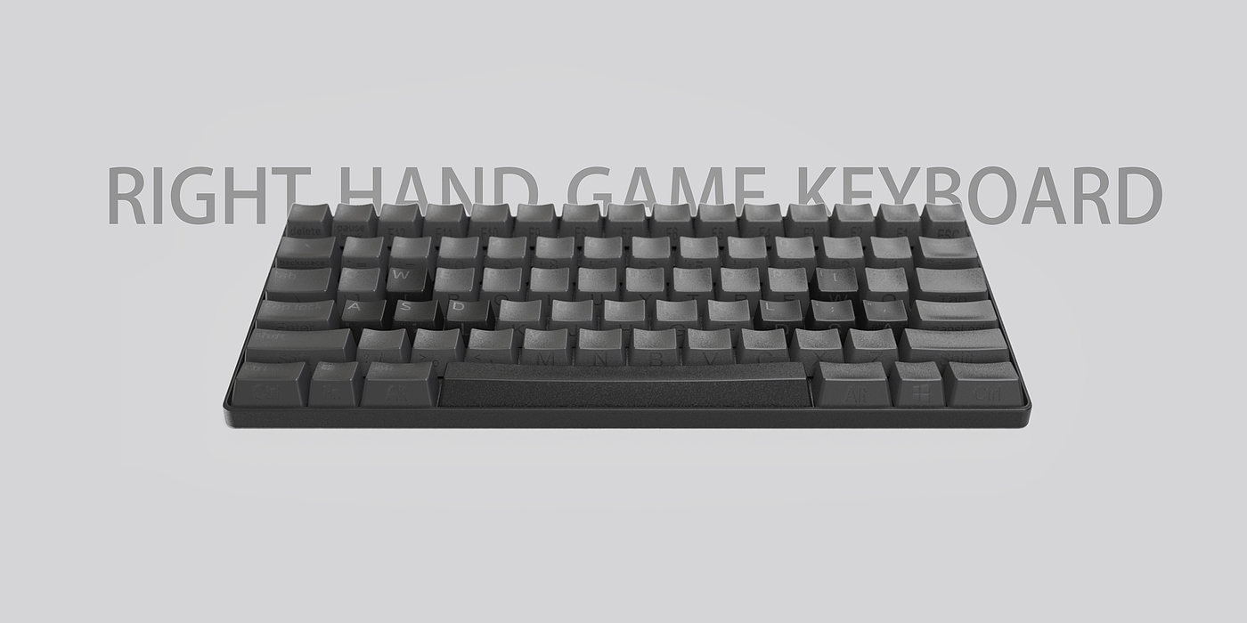 左撇子，键盘，产品设计，工业设计，if，对称，id，rhino，