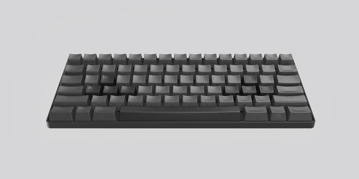 Lefty，keyboard，product design，industrial design，if，symmetric，id，rhino，
