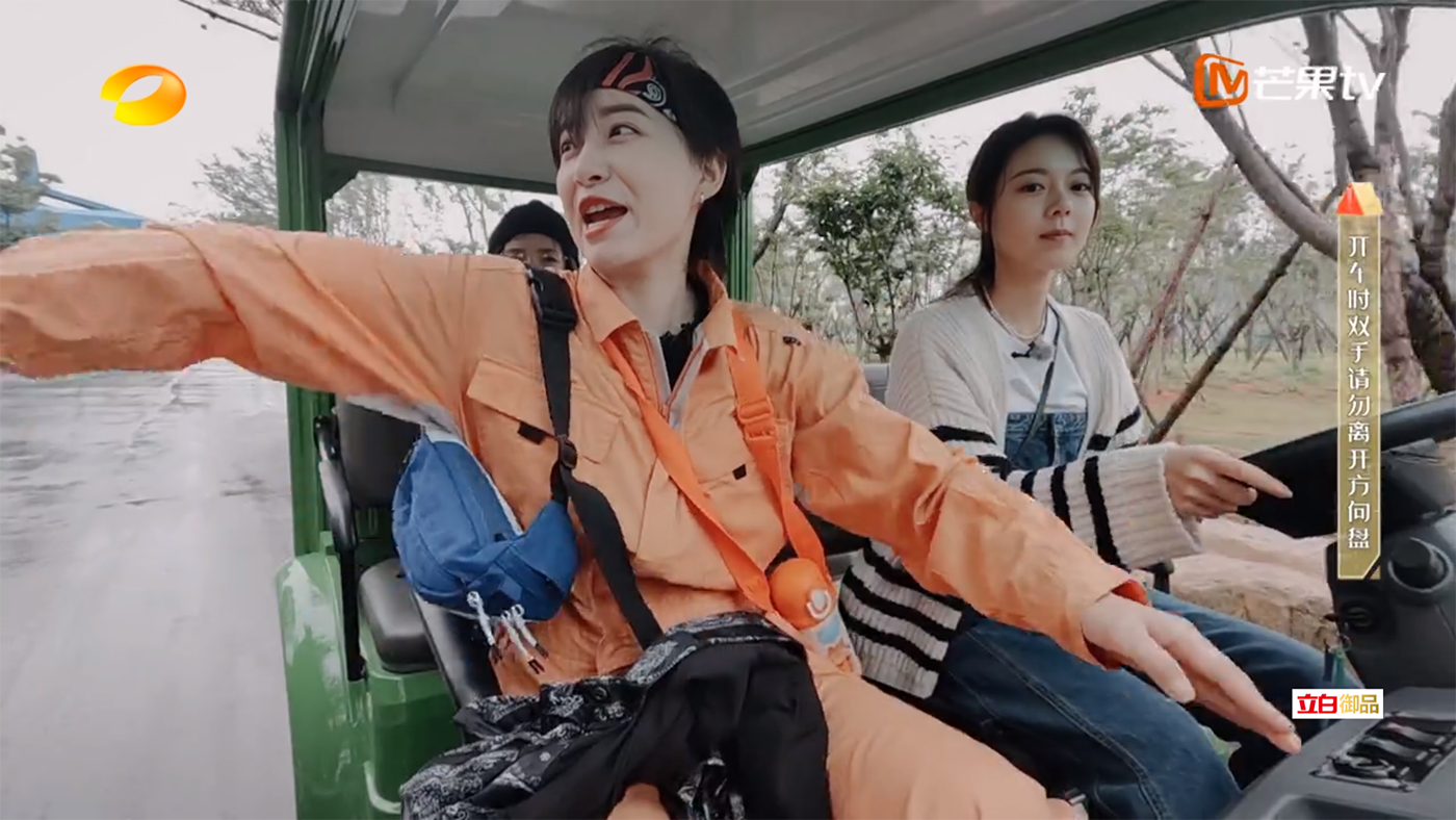 Electric sightseeing bus, cartoon, panda car，