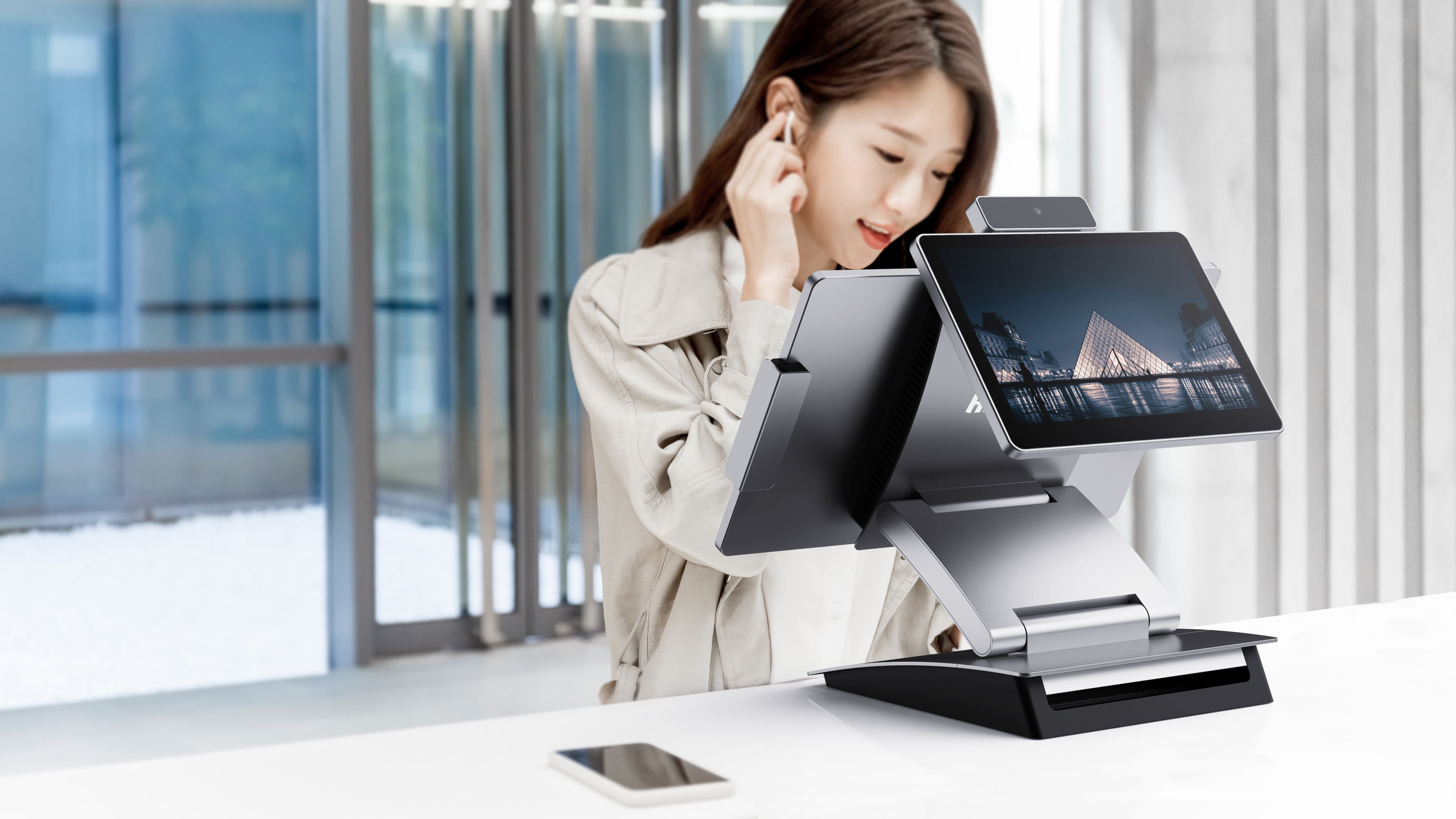 Cash register，Digital，HISTONE HK960，Cash register，2022 Red Dot Product Design Award，Digital，HISTONE HK960，2022 Red Dot Product Design Award，