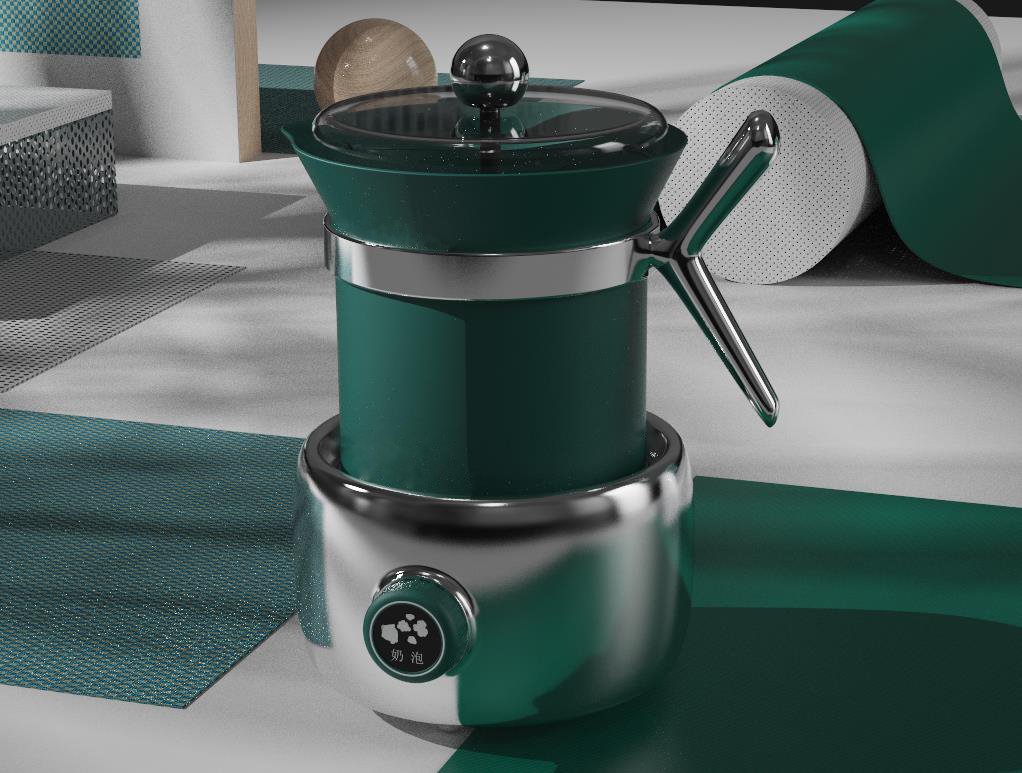 Kitchen appliances，Coffee pot，teapot，Milk bubble cup，