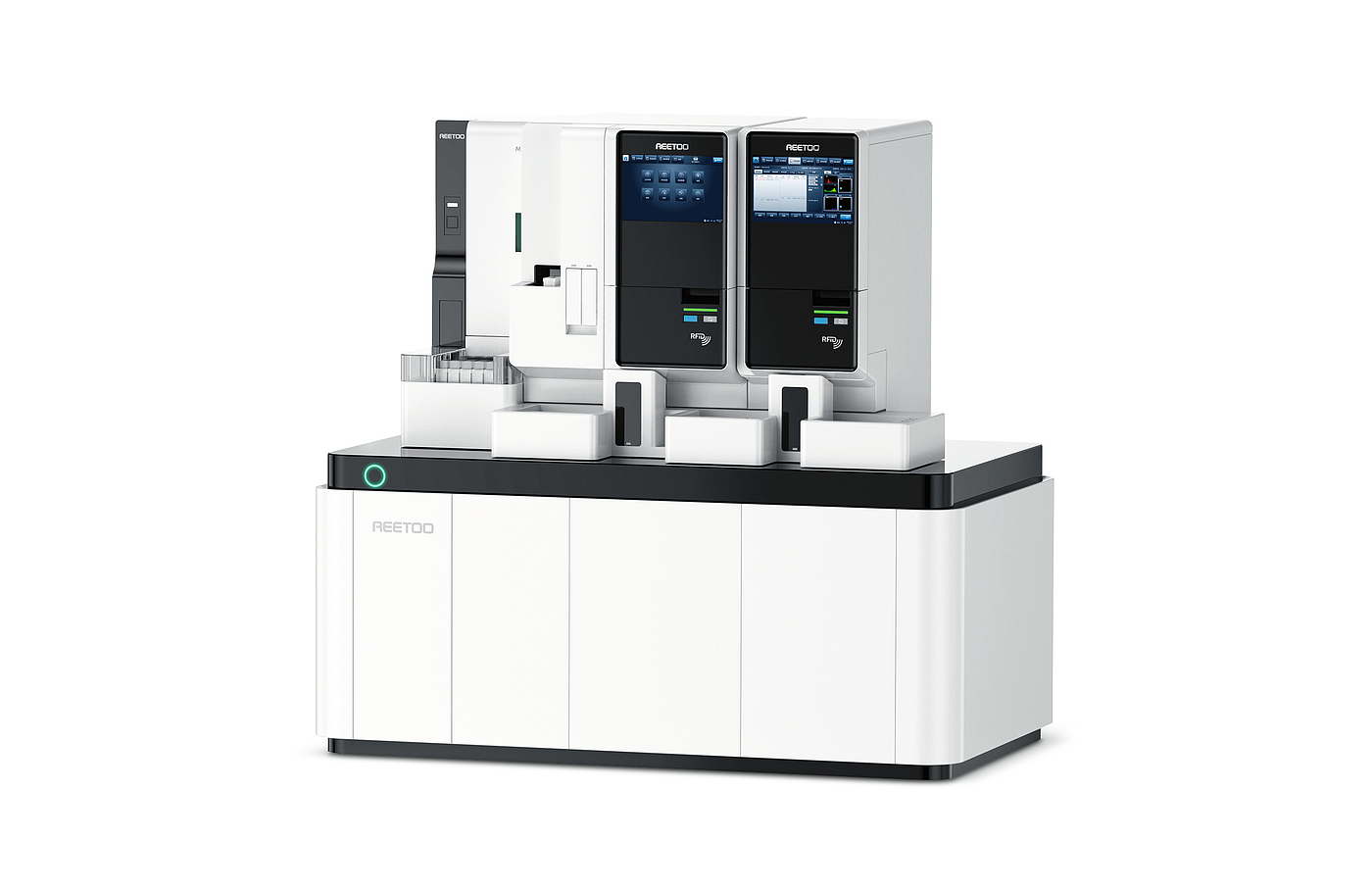 Fully automatic blood analysis equipment，Medical equipment，reetoo，2022 Red Dot Product Design Award，