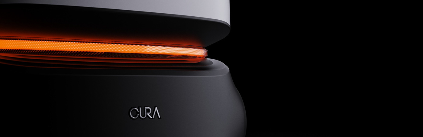 CURA DESIGN，Automatic airport freight car，MOVUS，product design，