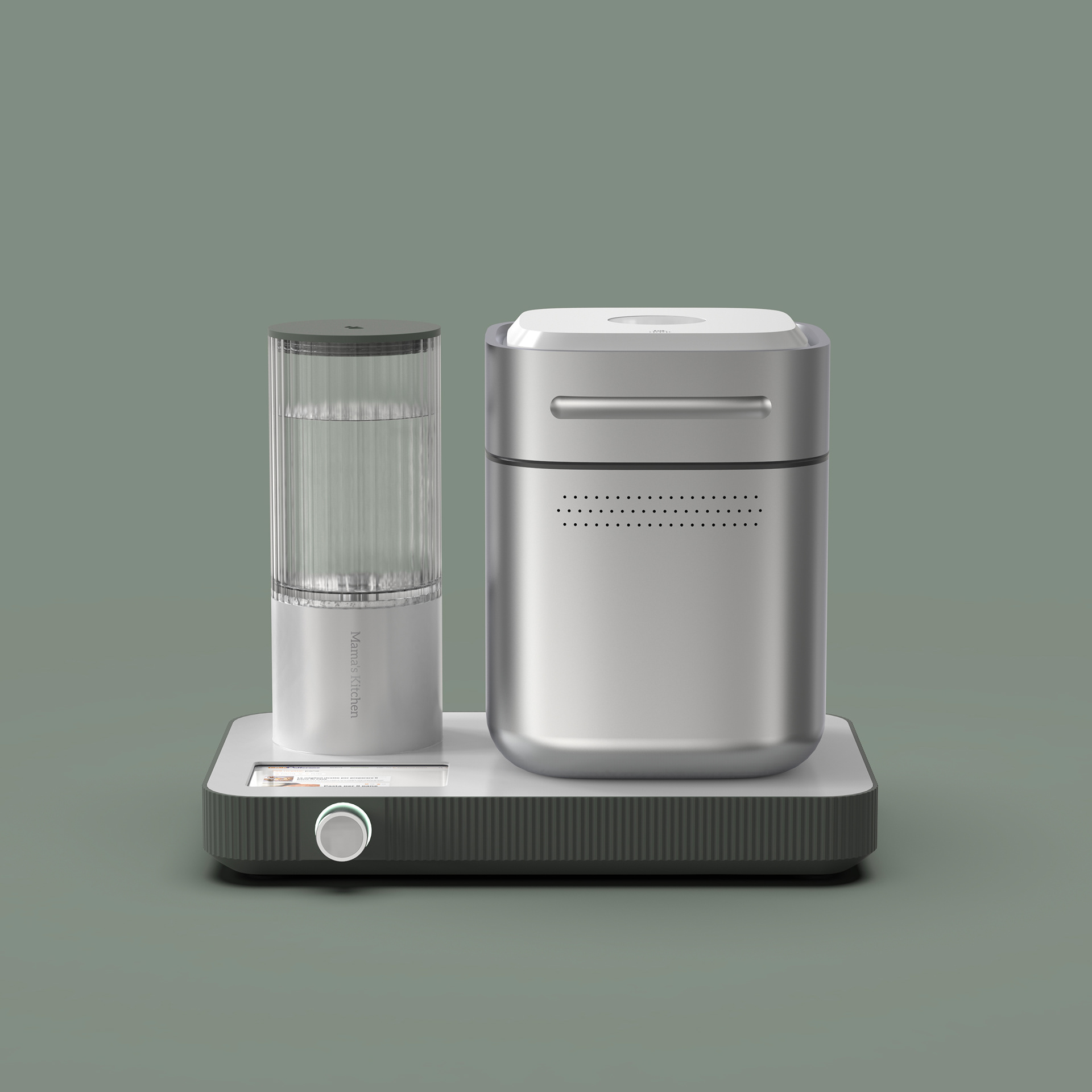 MK bread machine，product design，Ivan Vecchia，Functional differentiation，Bread maker machine，