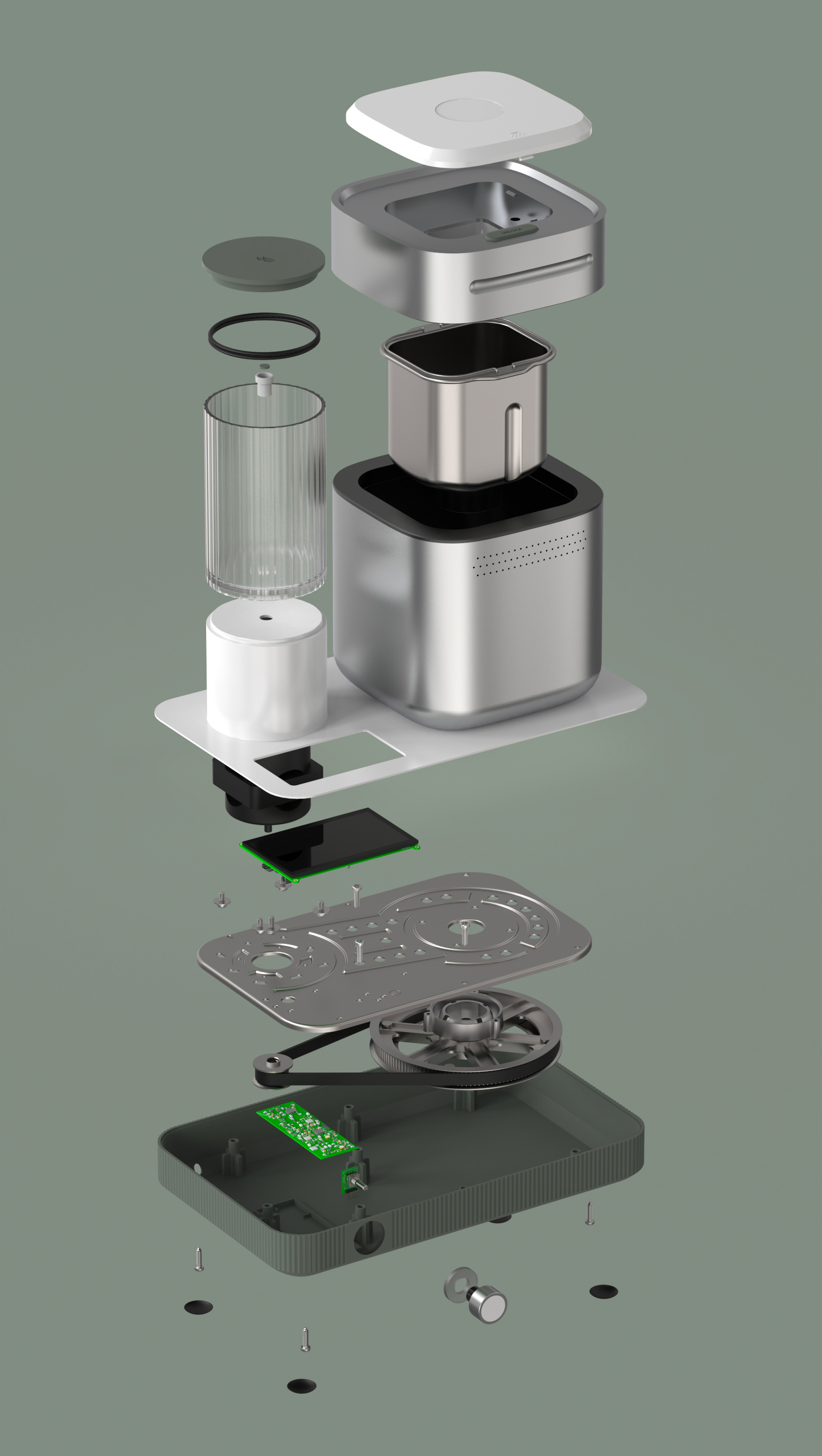 MK bread machine，product design，Ivan Vecchia，Functional differentiation，Bread maker machine，