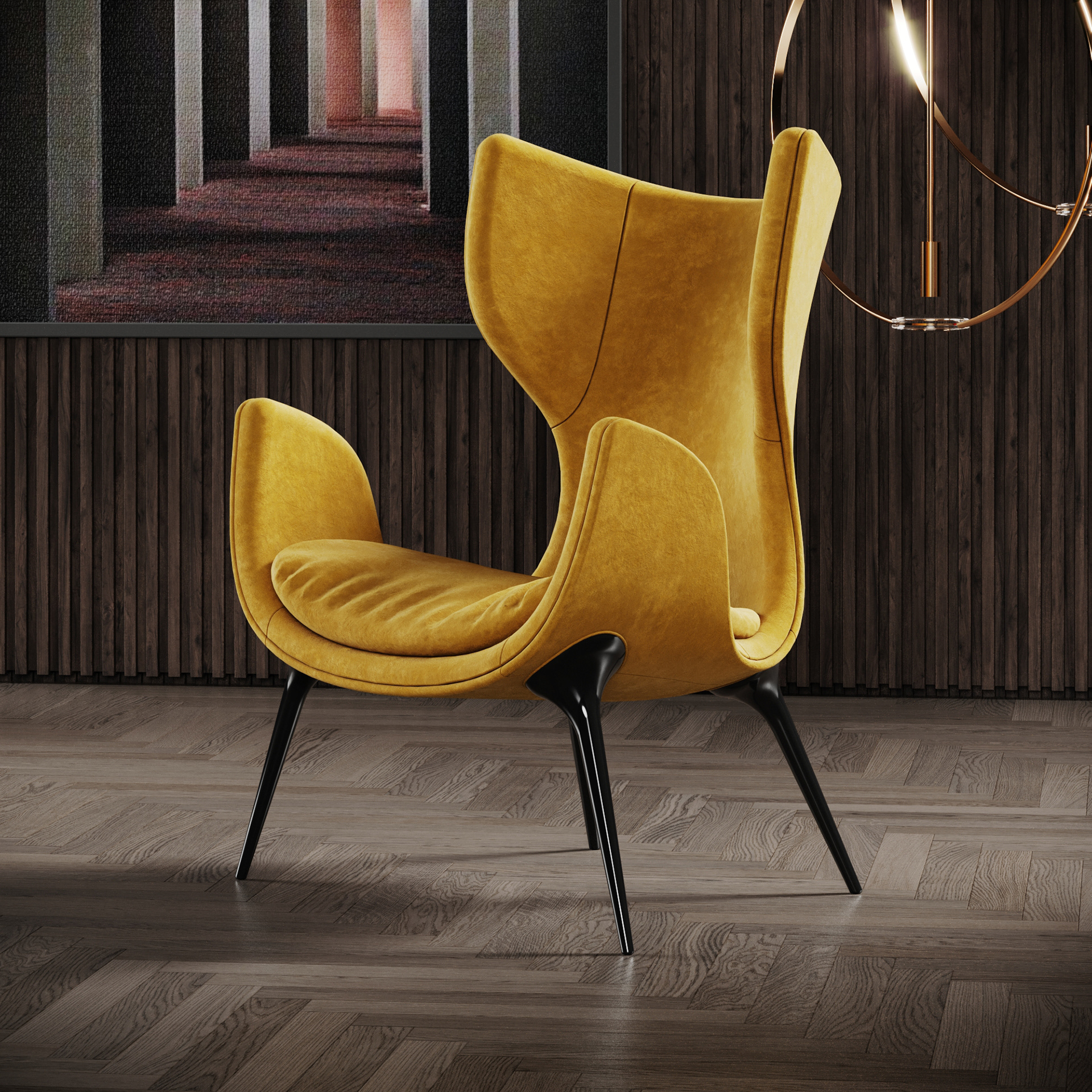 João Araújo，Korcula Armchair，Armchair，furniture design ，