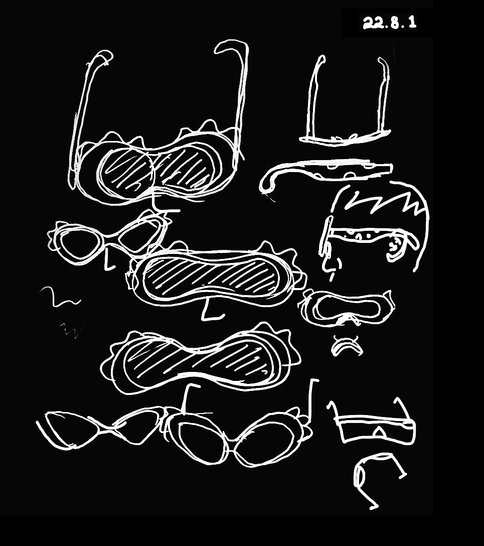 Glasses design，