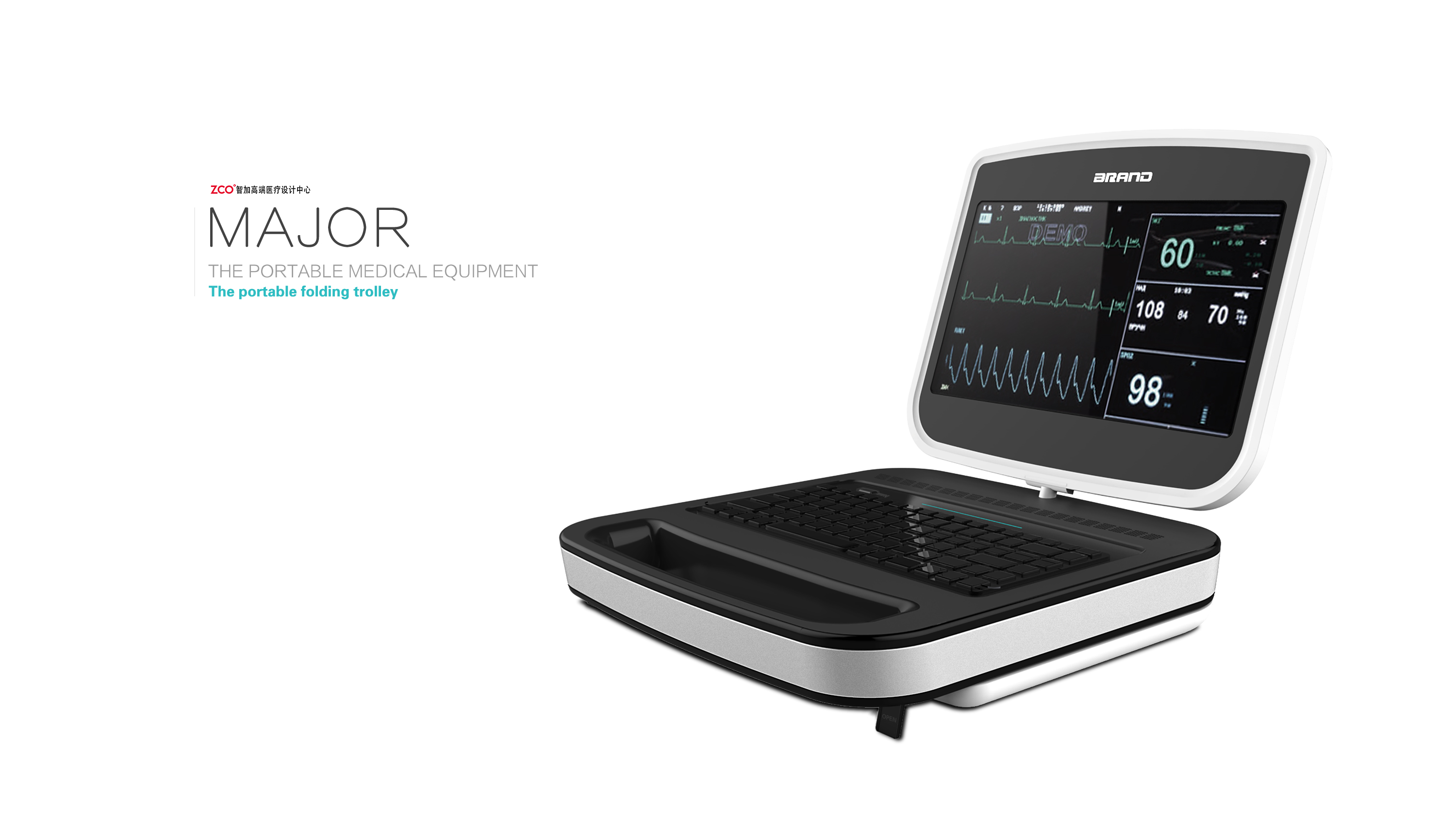 medical care，apparatus，Zhijia design，portable，Cardiac function system，