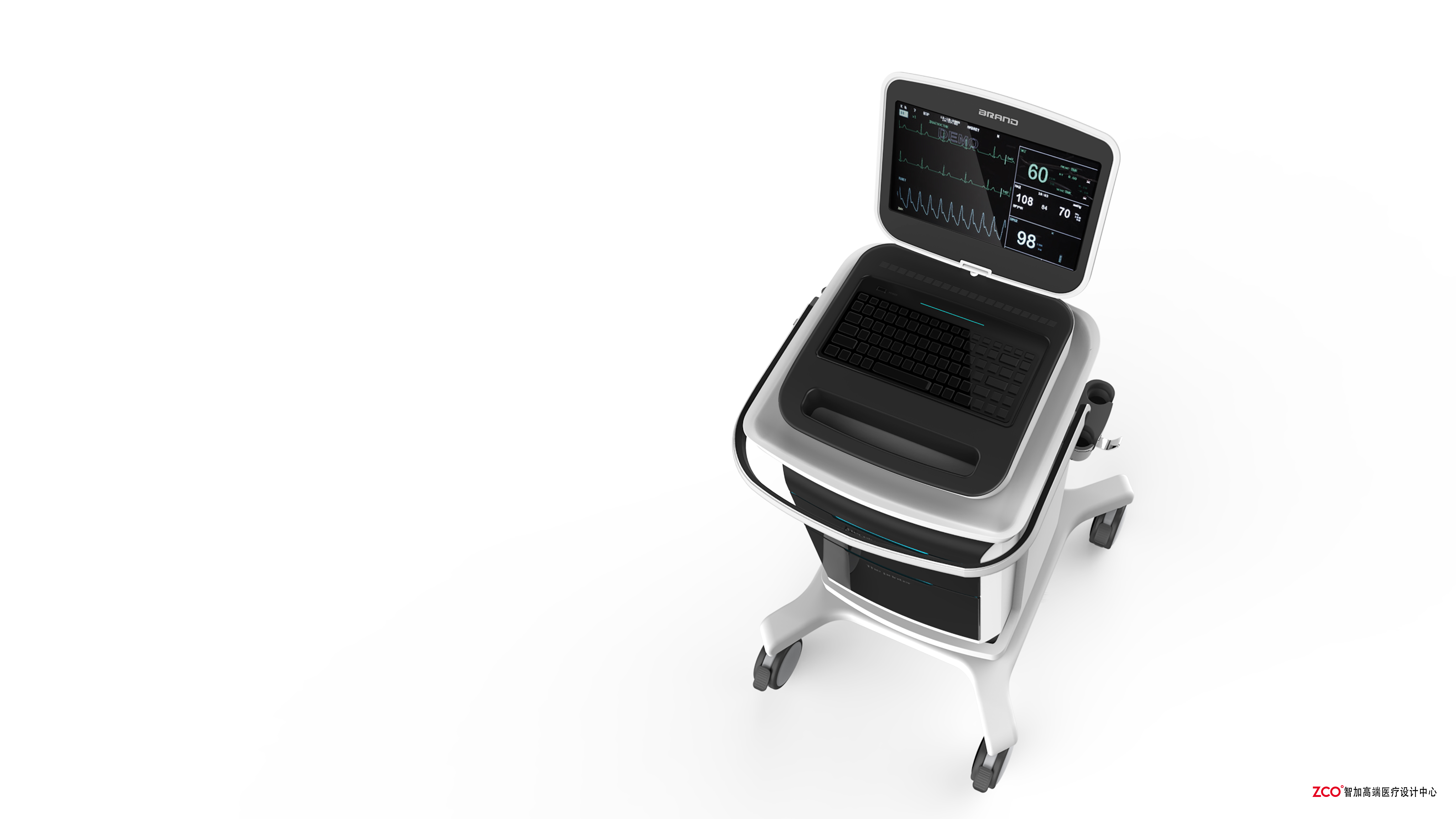 medical care，apparatus，Zhijia design，portable，Cardiac function system，