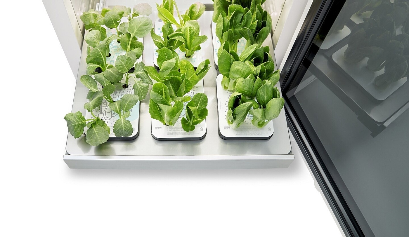 2022 Red Dot Product Design Award，LG tiiun，Vegetable box，intelligence，
