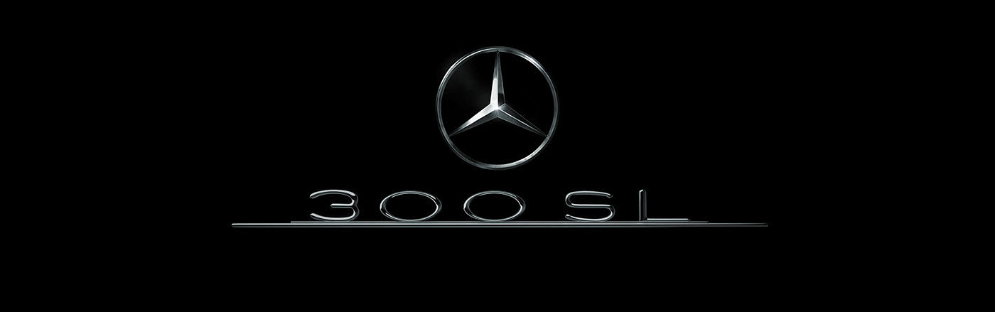 300SL，3d，cgi，Benz，Sports car，automobile，