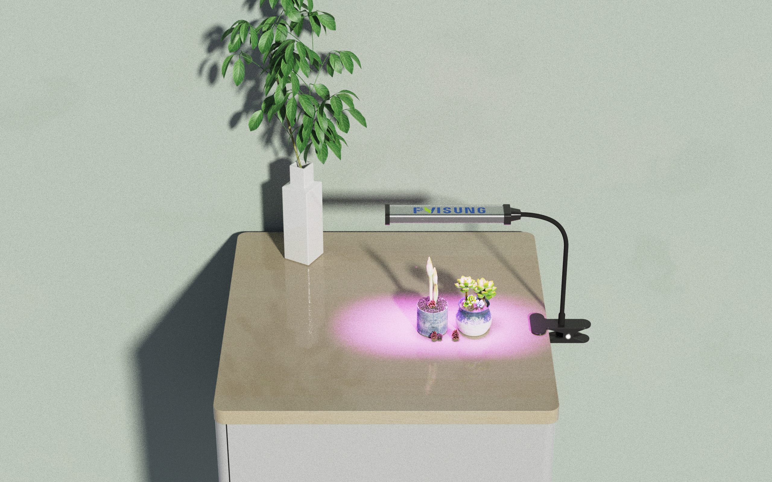 lamp，Clip，Botany，science and technology，beautiful，future，grow，Desk lamp，