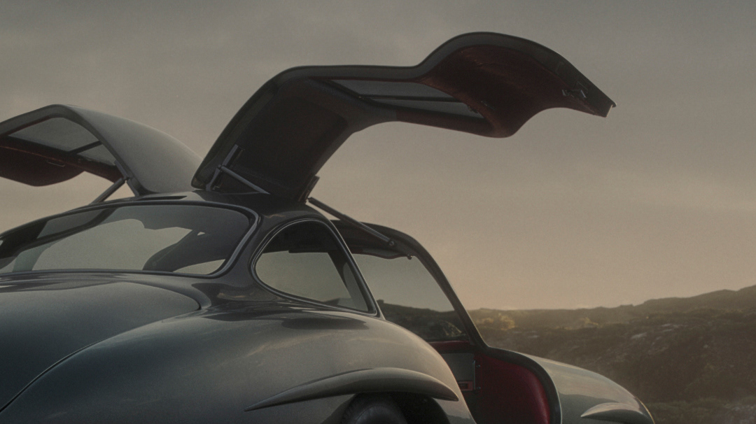 300SL，3d，cgi，Benz，Sports car，automobile，