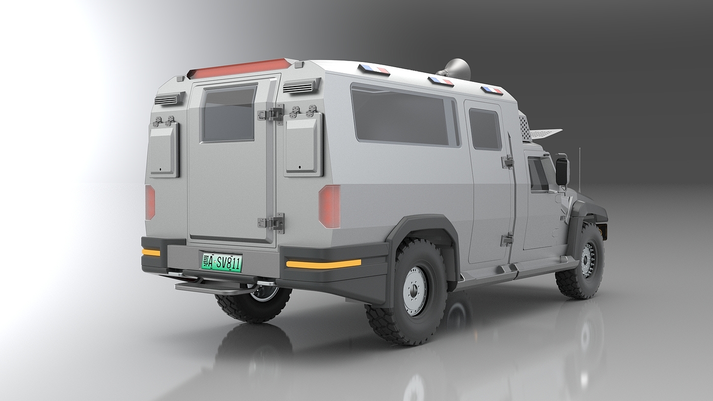 Modeling design，Automobile refitting，Dongfeng fierce，Emergency command，