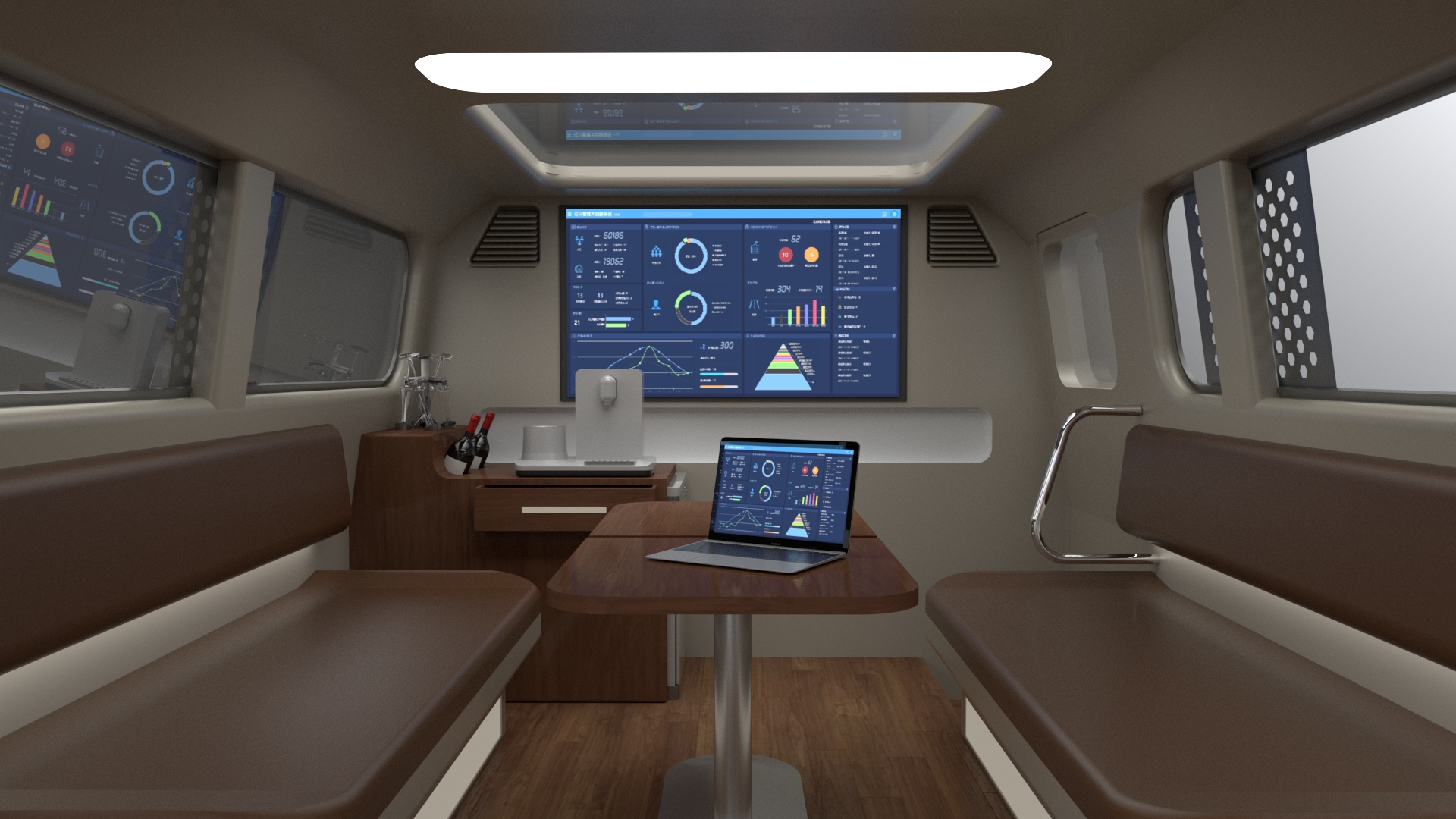 Modeling design，Automobile refitting，Dongfeng fierce，Emergency command，