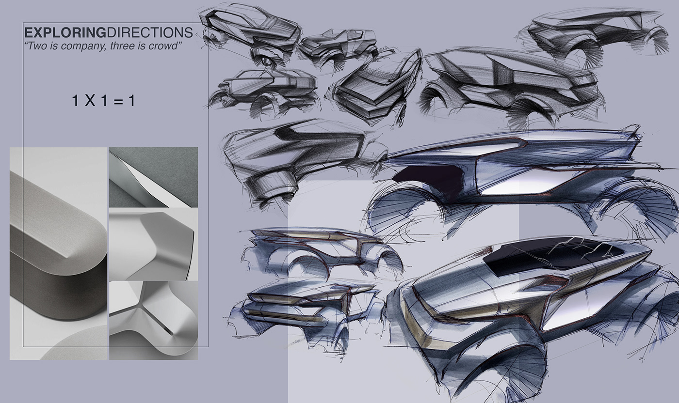 jeep，Sense of future，Concept Car，Automobile conceptual design，