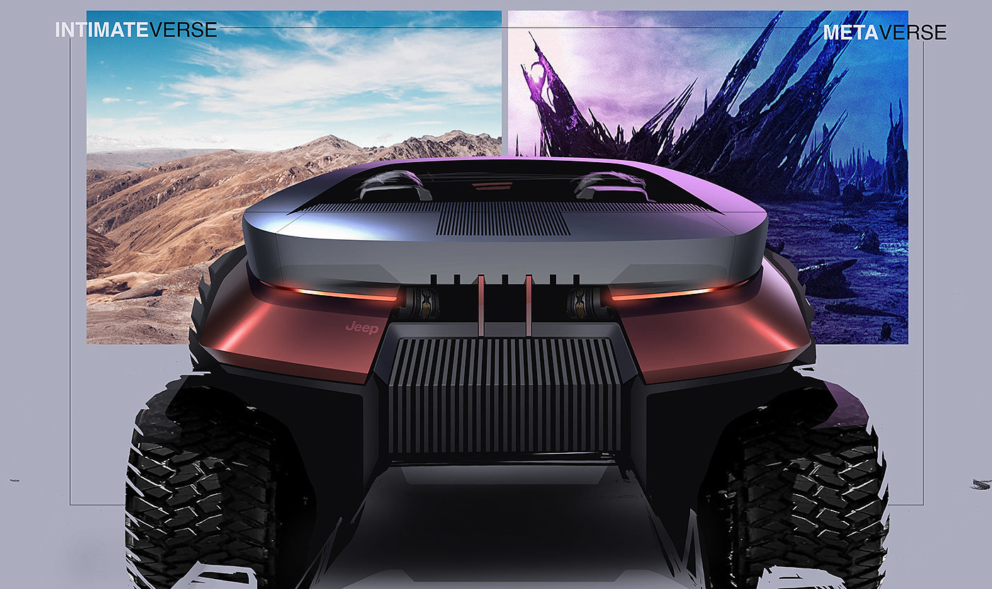 jeep，Sense of future，Concept Car，Automobile conceptual design，