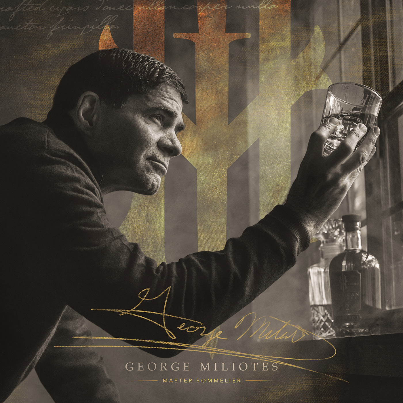 Whisky，U.S.A，The wine bottle，