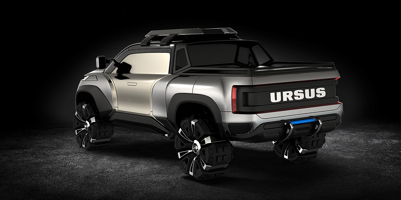 Ursus，Concept Car，vehicle，industrial design，
