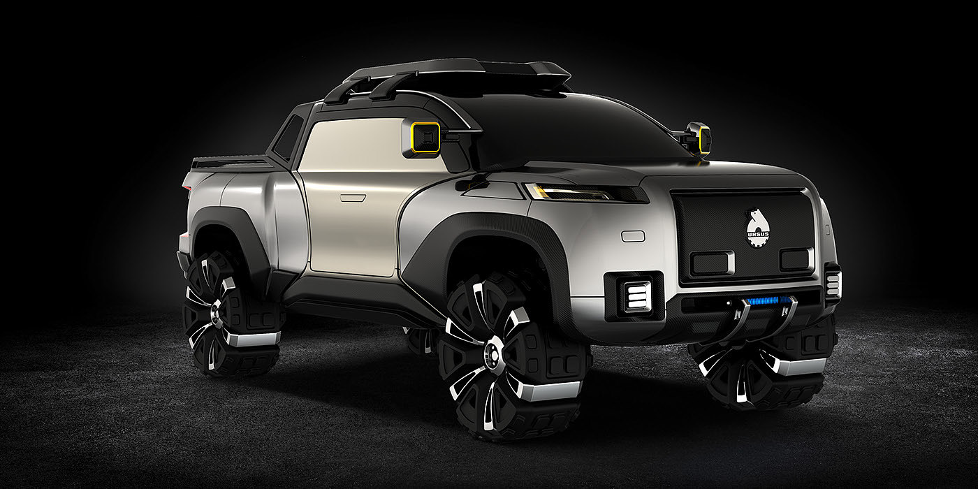 Ursus，Concept Car，vehicle，industrial design，