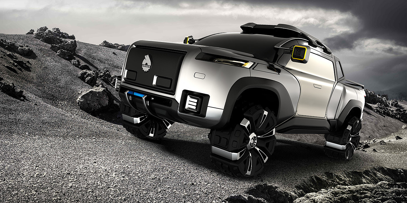 Ursus，Concept Car，vehicle，industrial design，