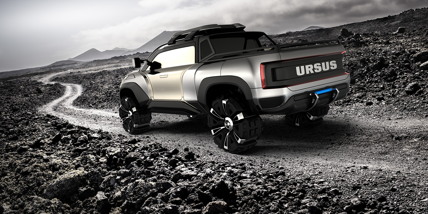 Ursus，Concept Car，vehicle，industrial design，