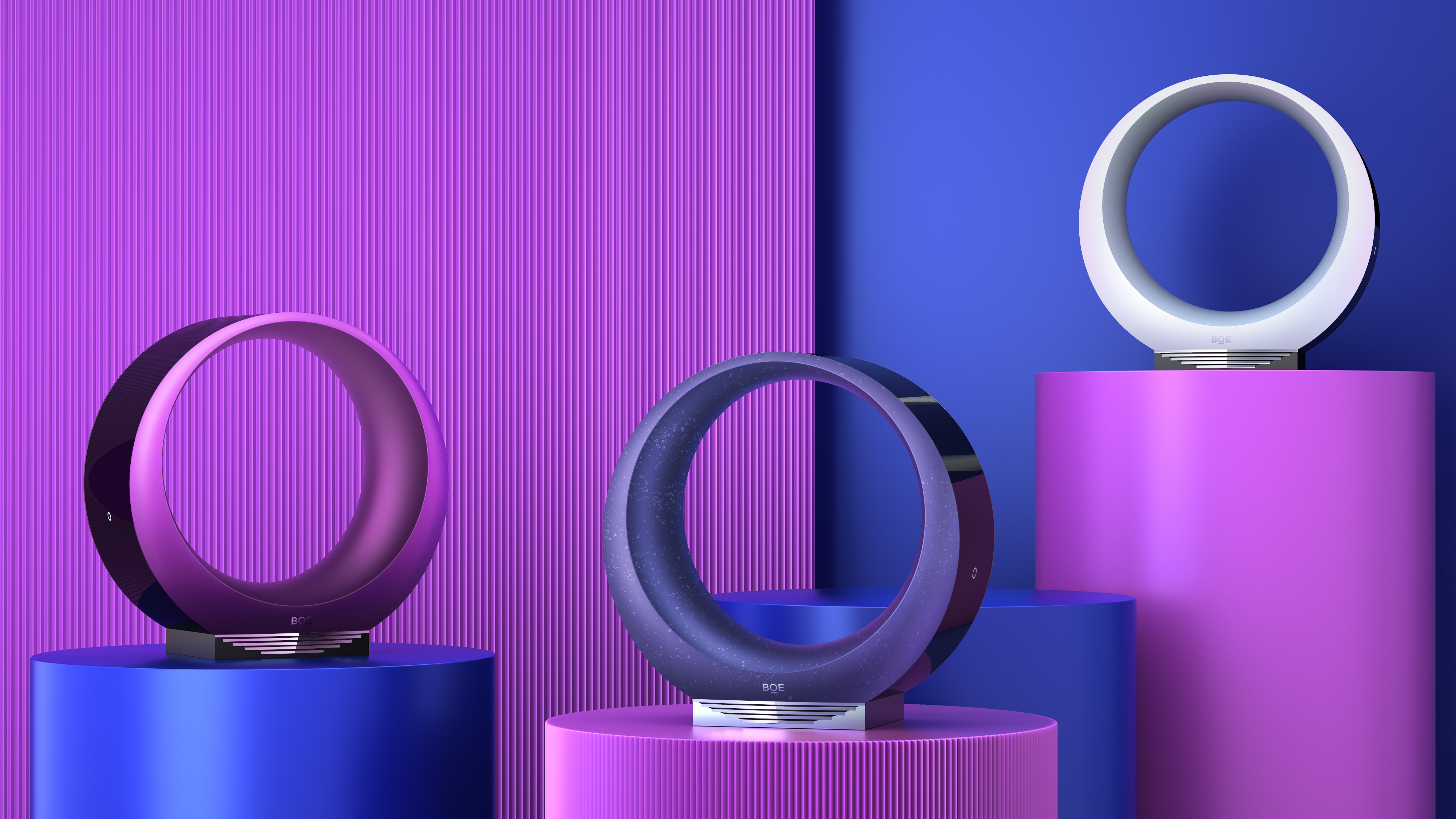 Flexible screen，intelligence，Digital artwork，Environmental symbiosis，to work in an office，Home Furnishing，cmf，