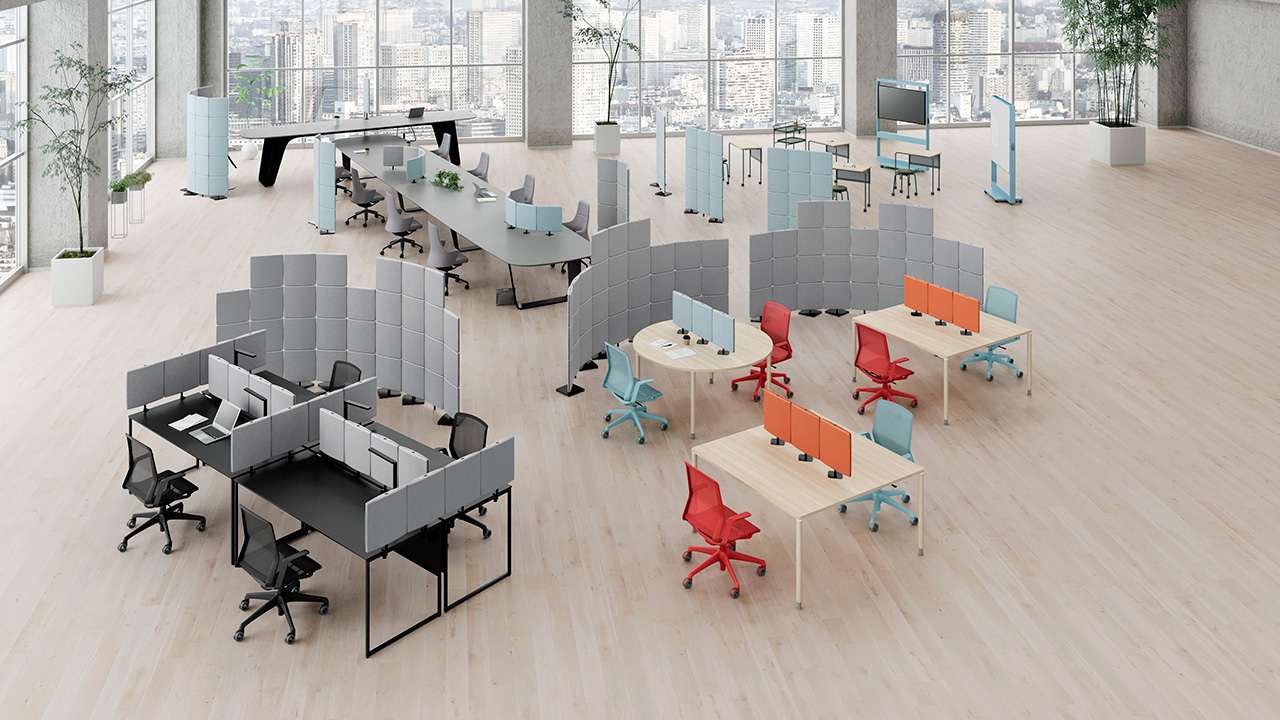 2022 Red Dot Product Design Award，RECONE，Office partition，