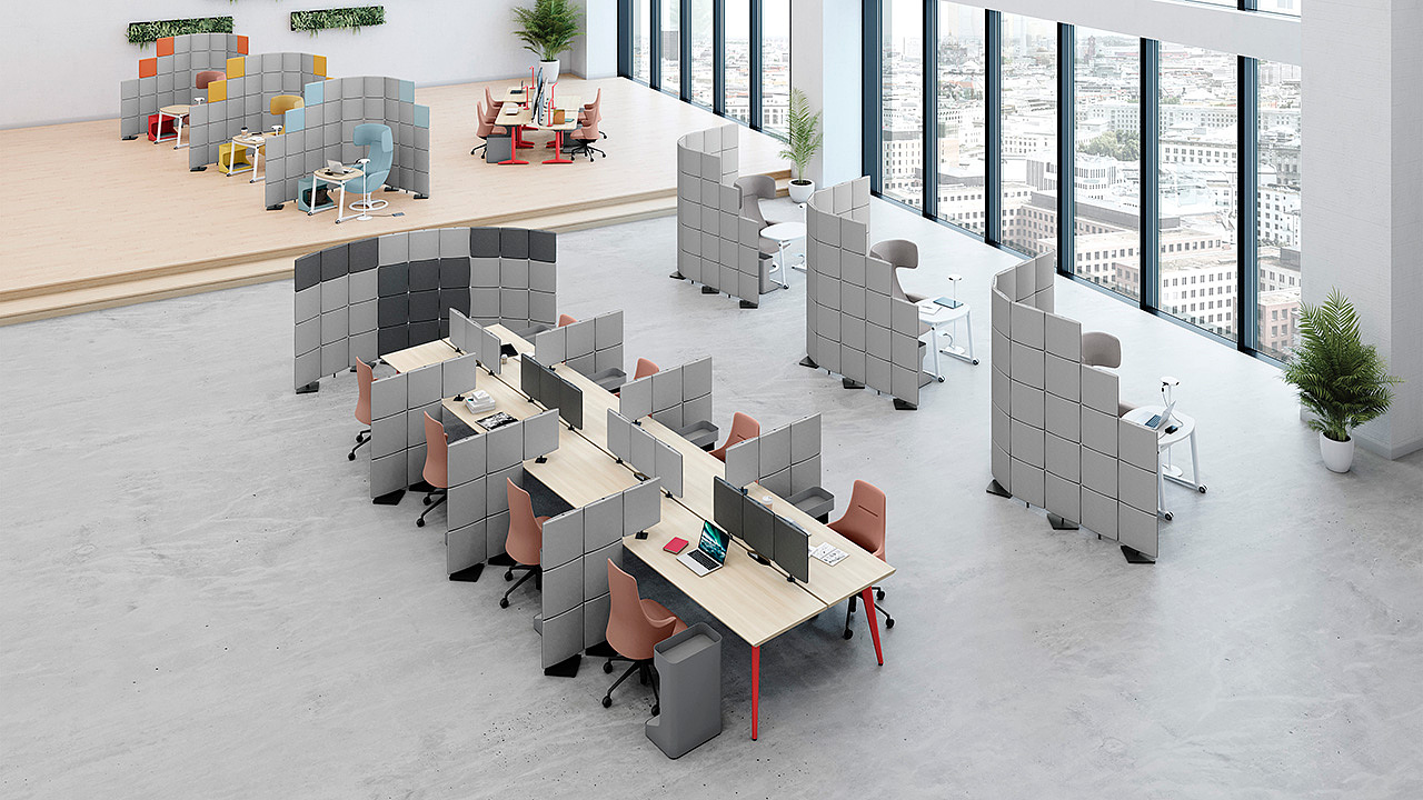 2022 Red Dot Product Design Award，RECONE，Office partition，
