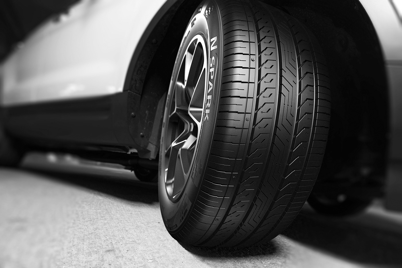 tyre，Nexen，product design，3D modeling，