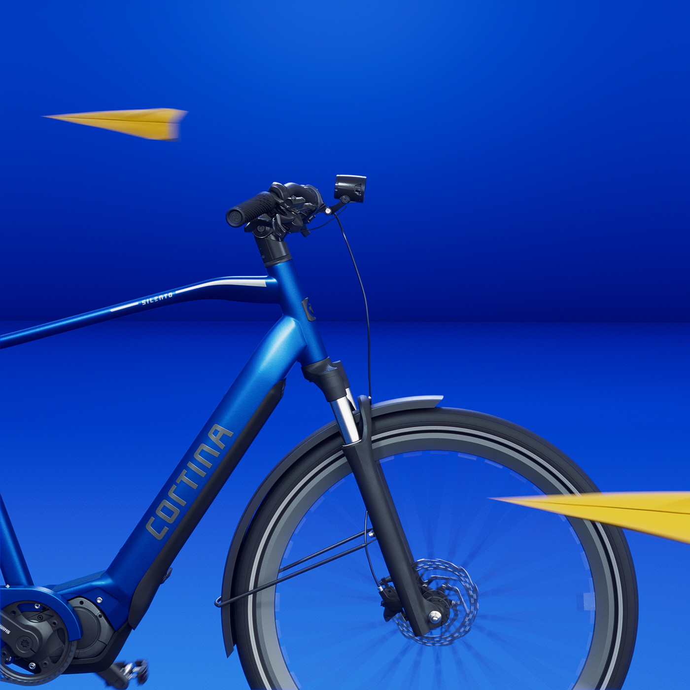 Bicycle，Cortina，industrial design，cgi，