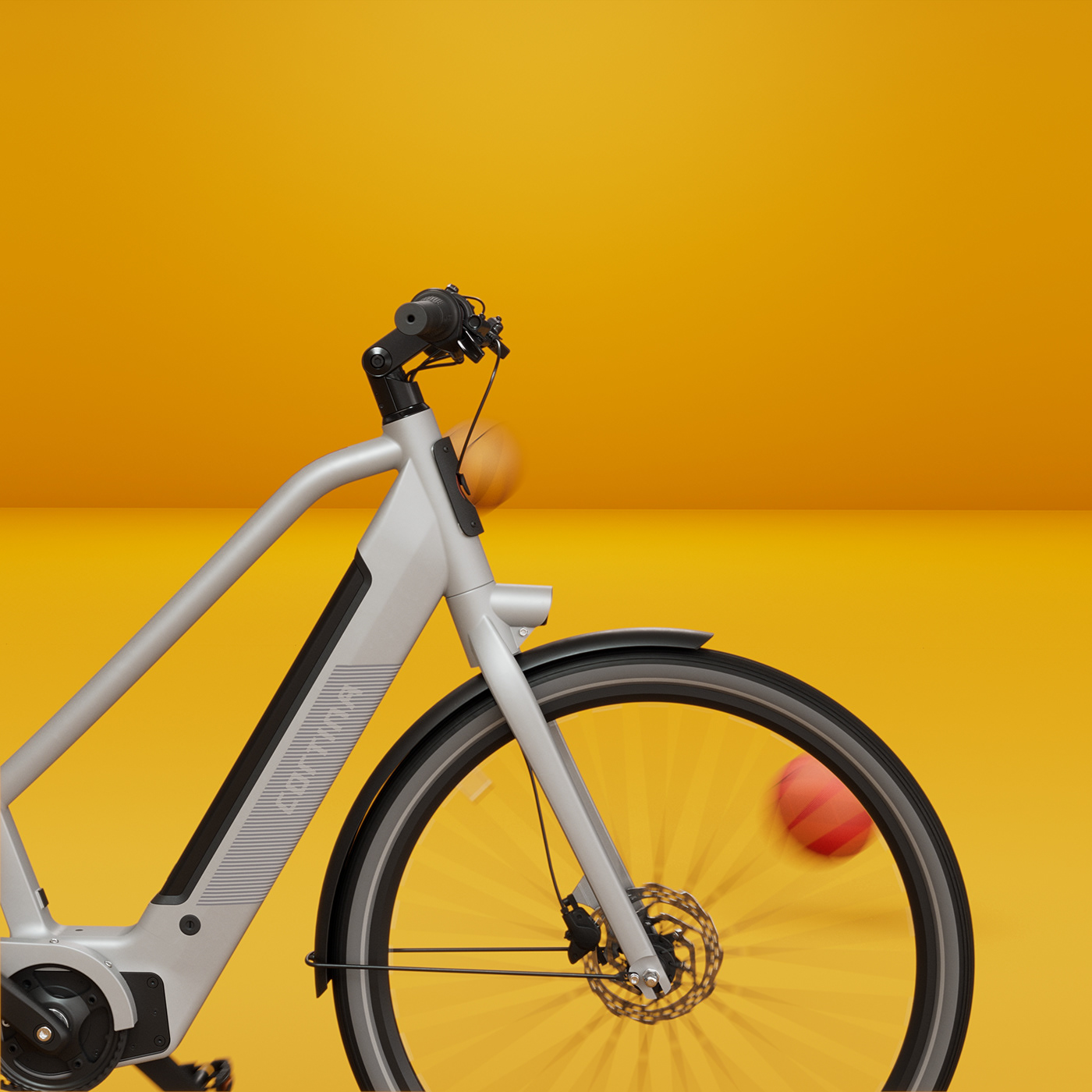Bicycle，Cortina，industrial design，cgi，