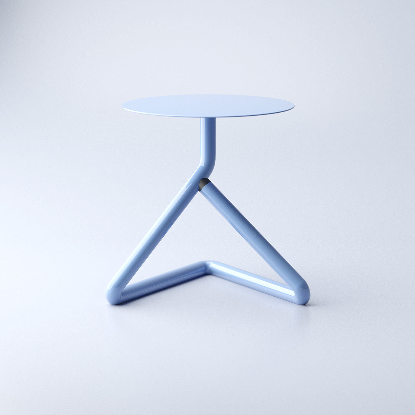 Side table，furniture，Metal，Entangle，