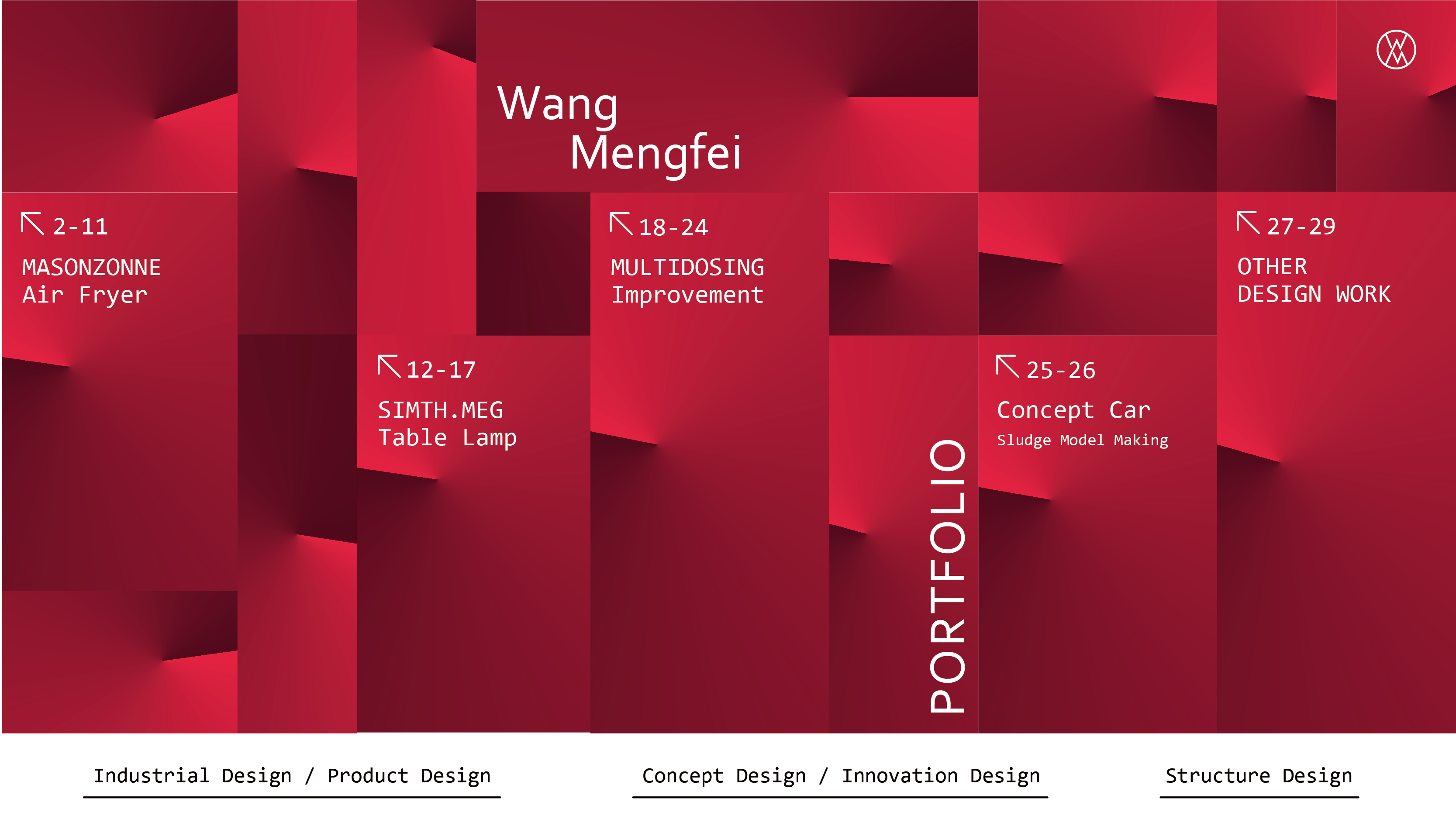 sample reels，industrial design，product design，