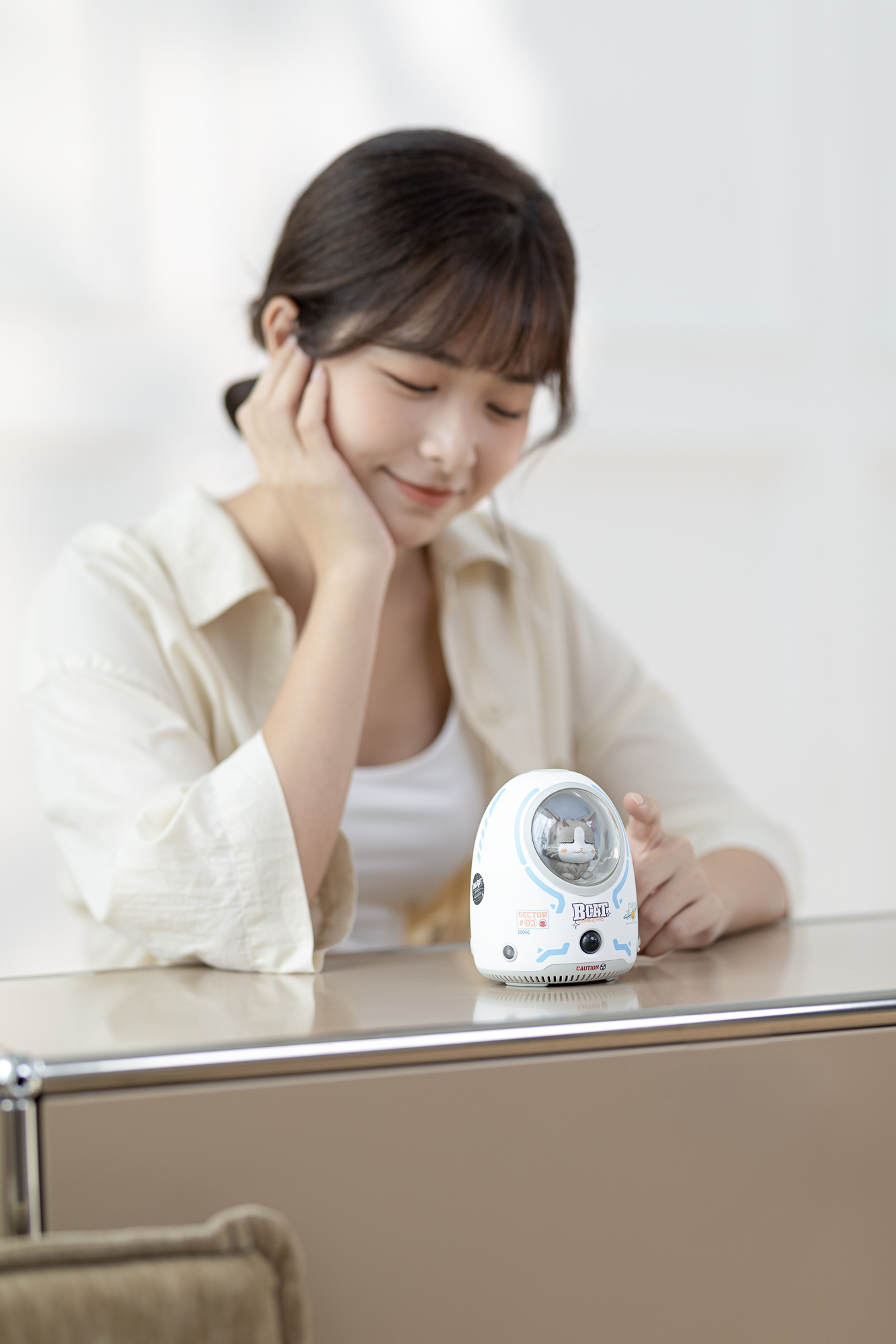 Aromatherapy machine，Butter cat，White base map，Shenzhen，