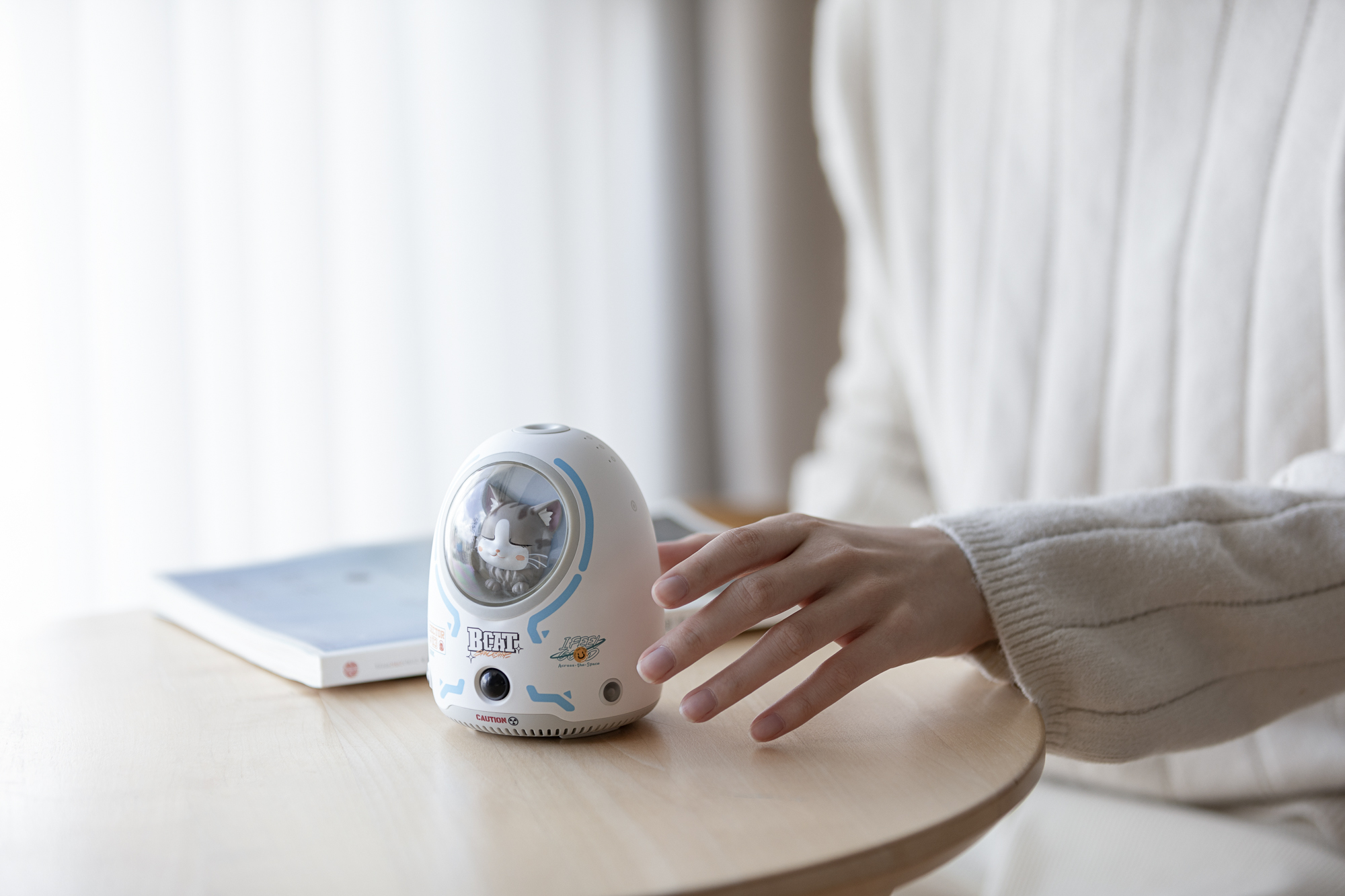 Aromatherapy machine，Butter cat，White base map，Shenzhen，