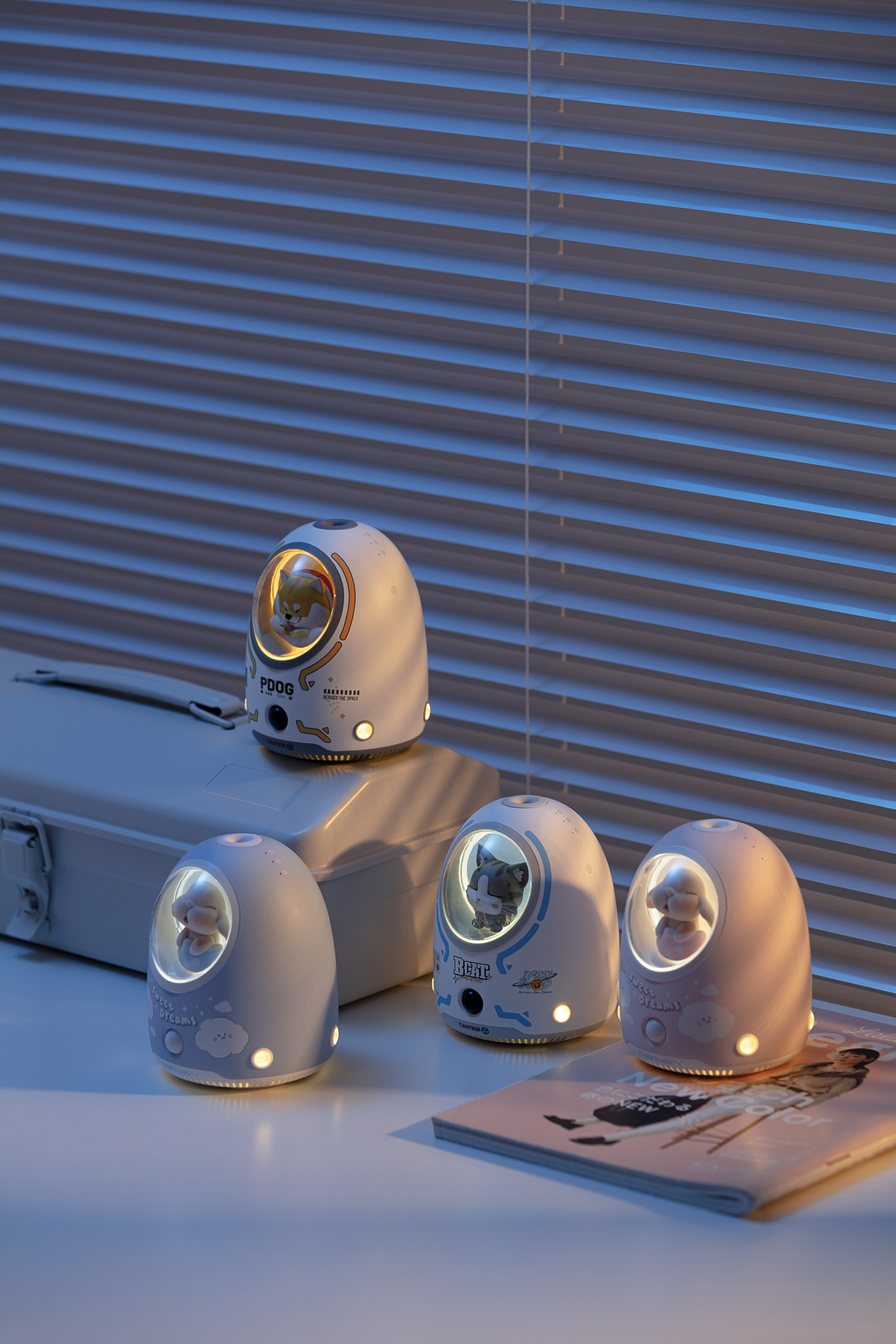 Aromatherapy machine，Butter cat，White base map，Shenzhen，