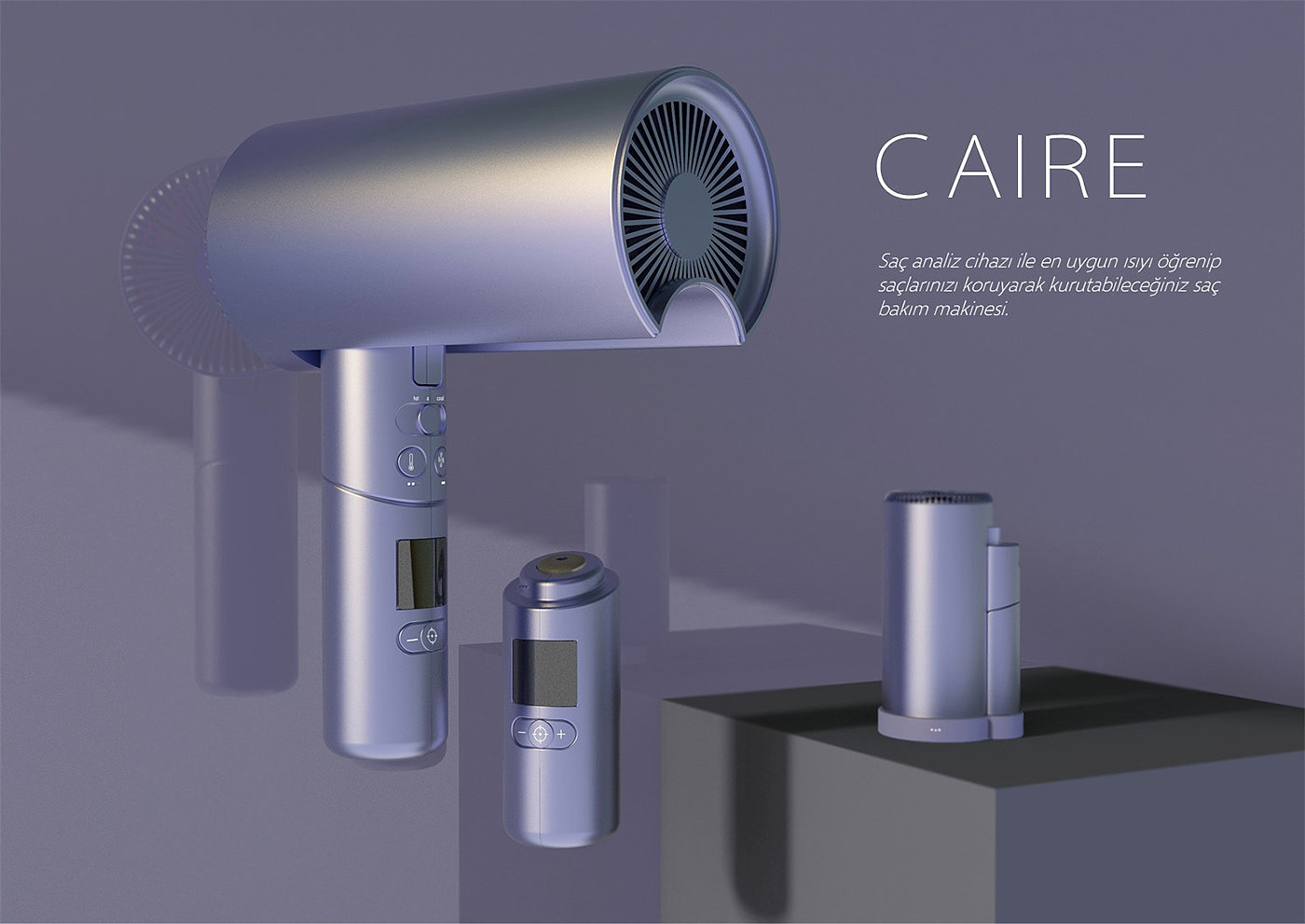 hair drier，CAIRE，product design，