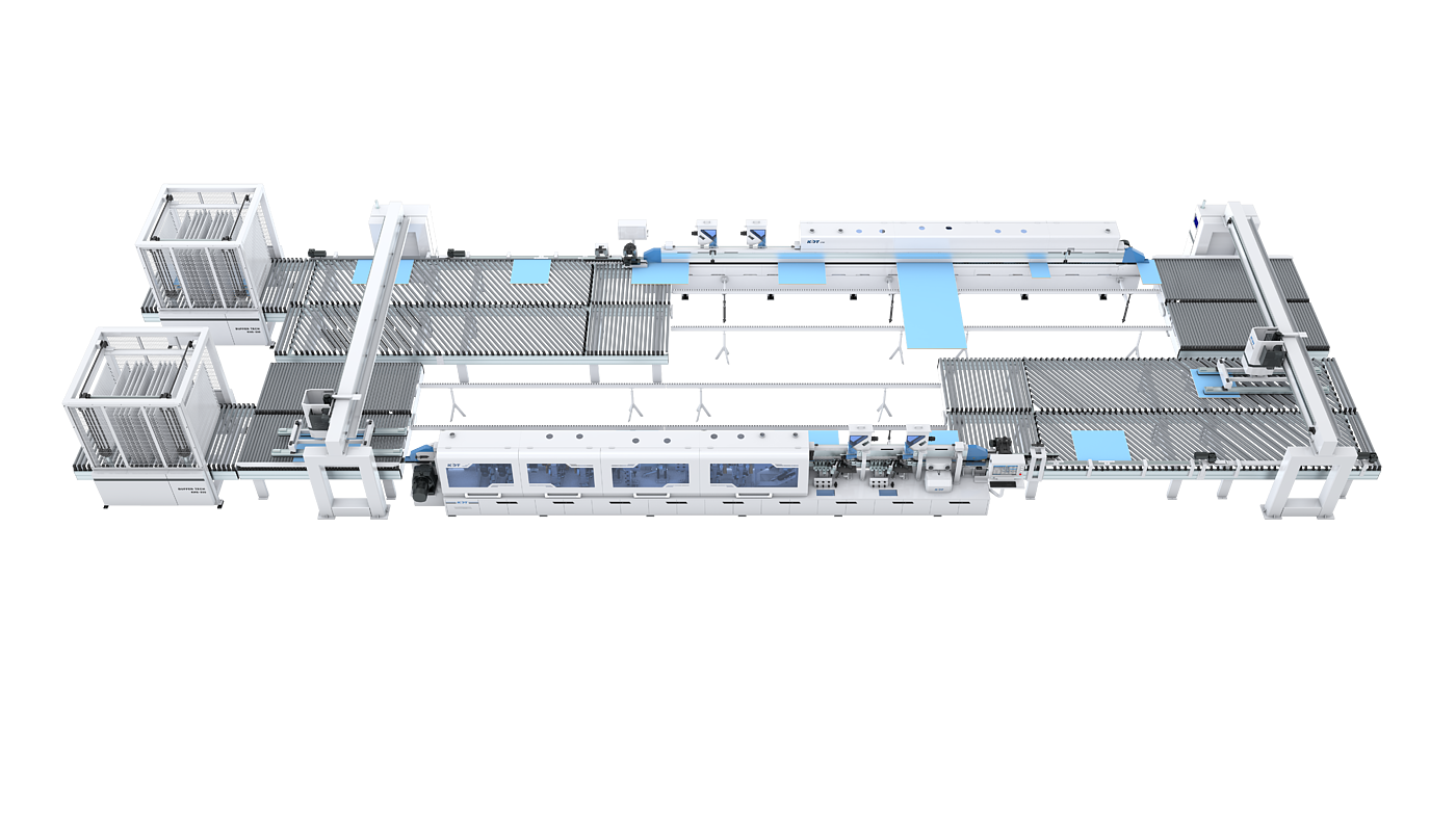 Edge Banding Machine，production line，gantry slew，Edge Banding Machine，production line，gantry slew，