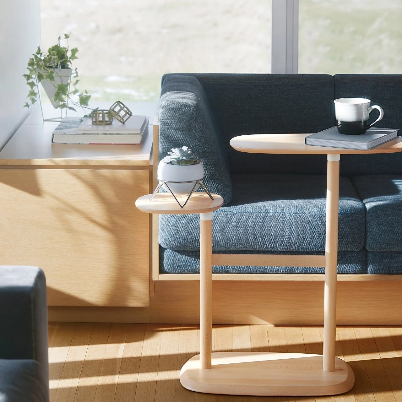 Side table，rotate，product design，Swivo，