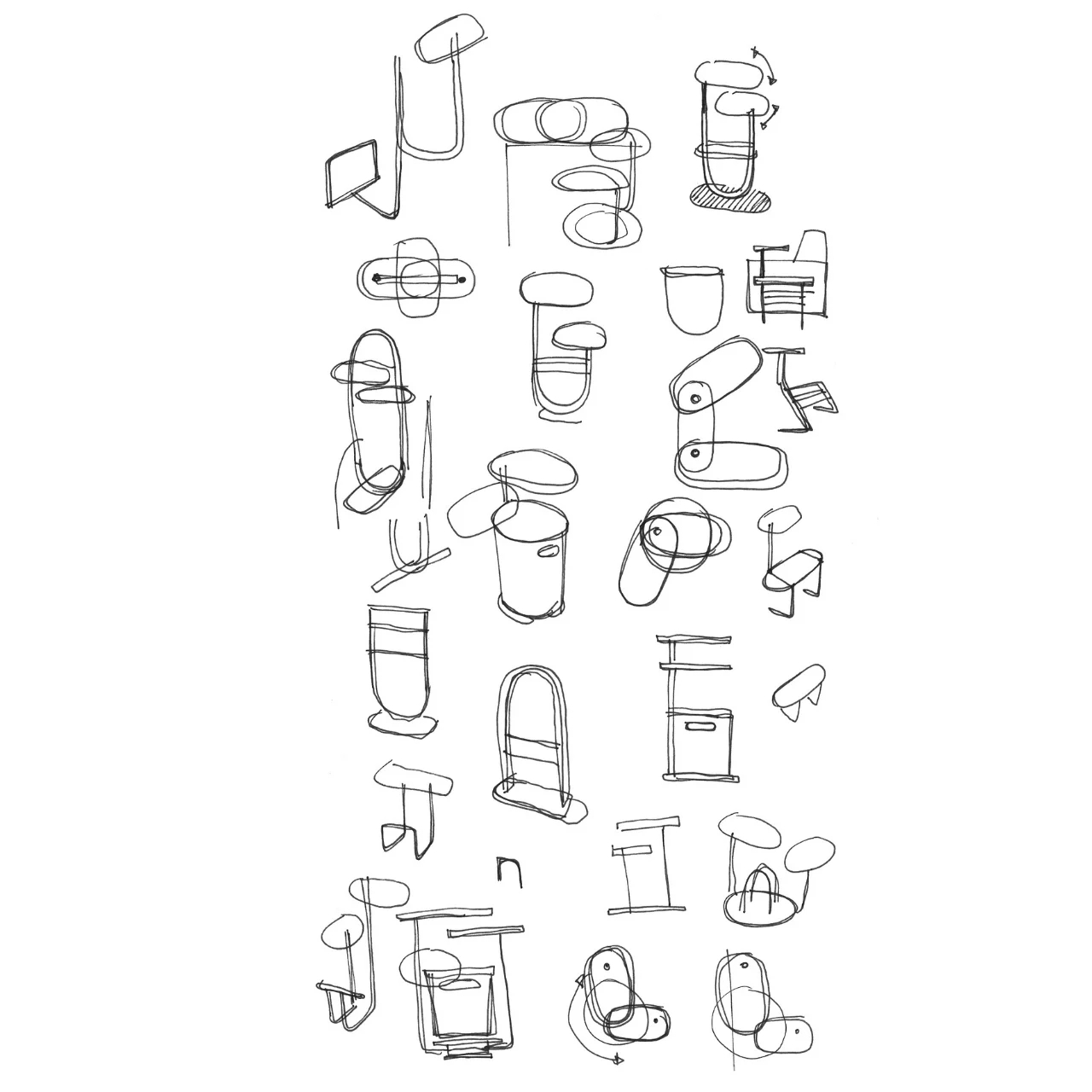 Side table，rotate，product design，Swivo，