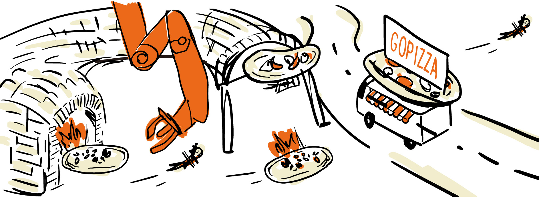 GOPIZZA，Pizza，new concept，product design，