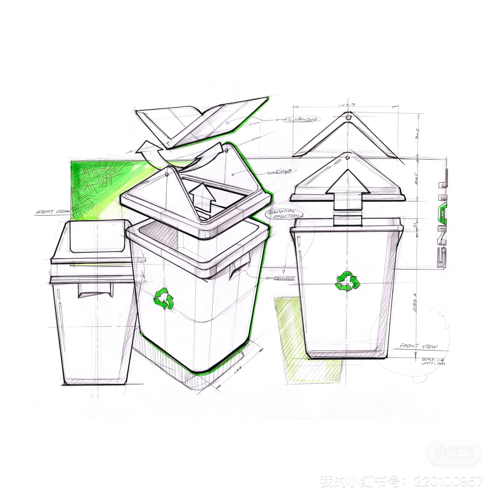 Hand drawn products，