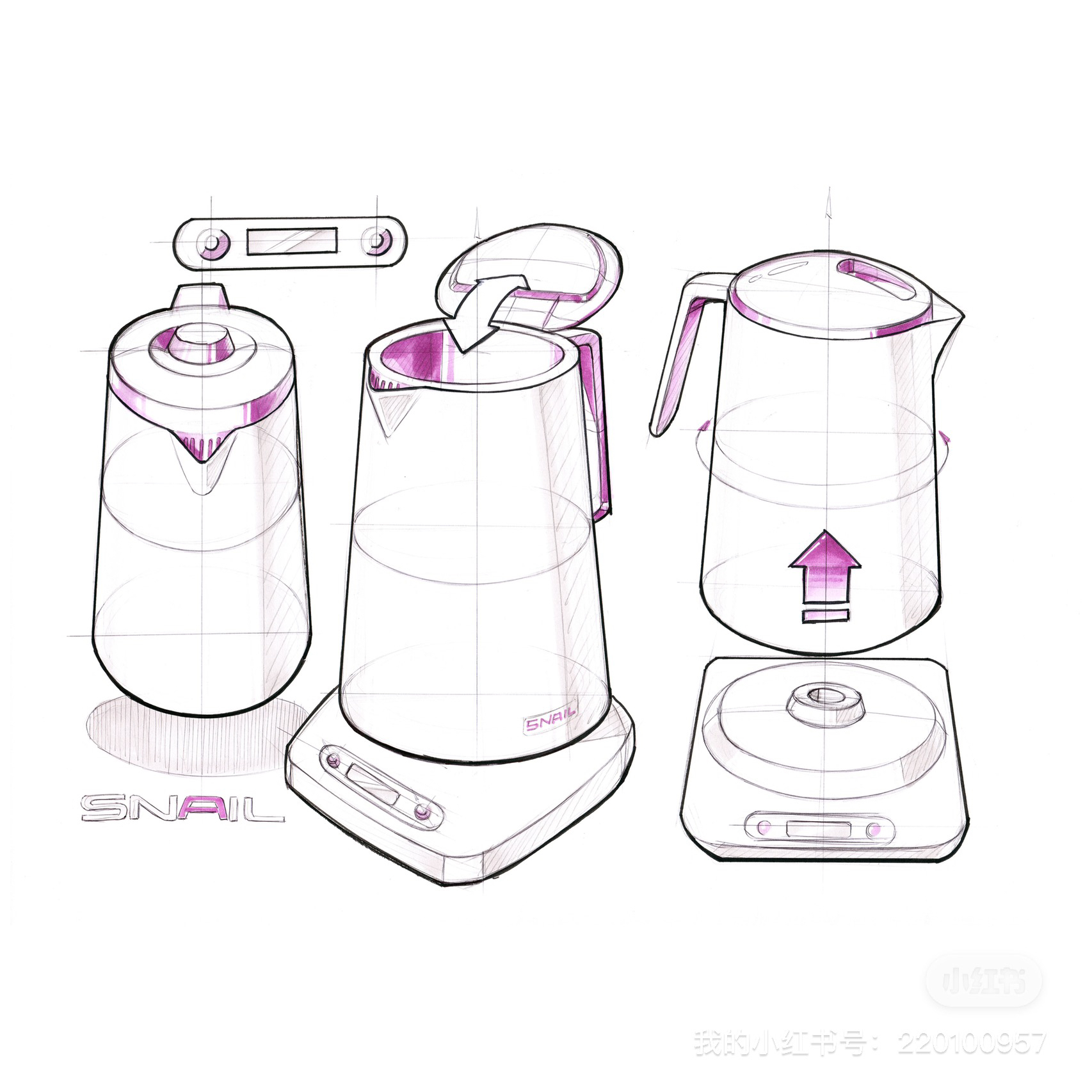 Hand drawn products，