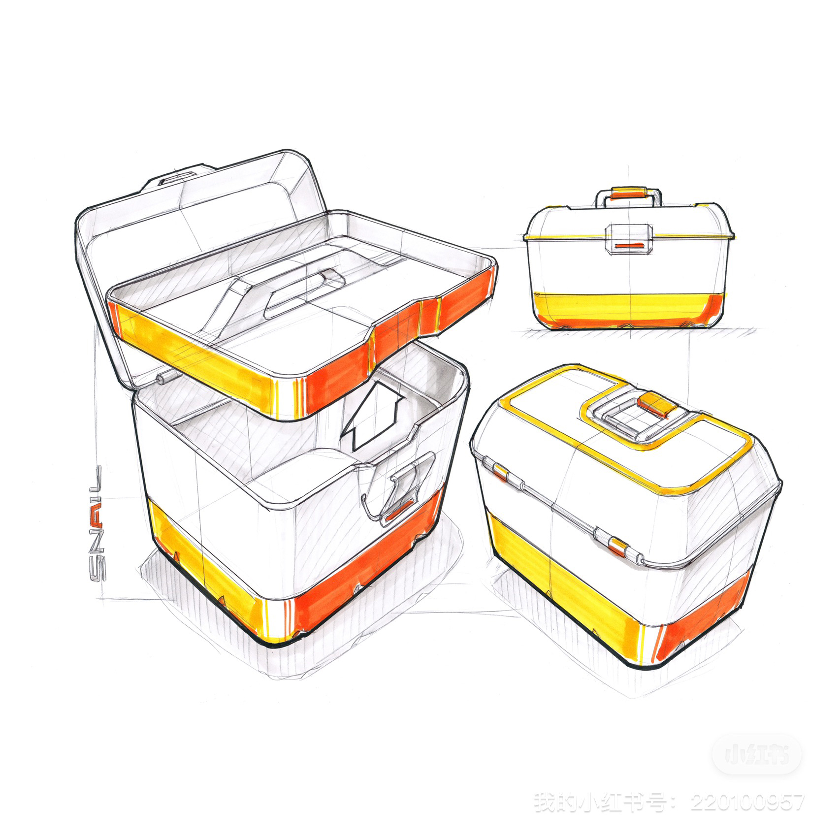 Hand drawn products，