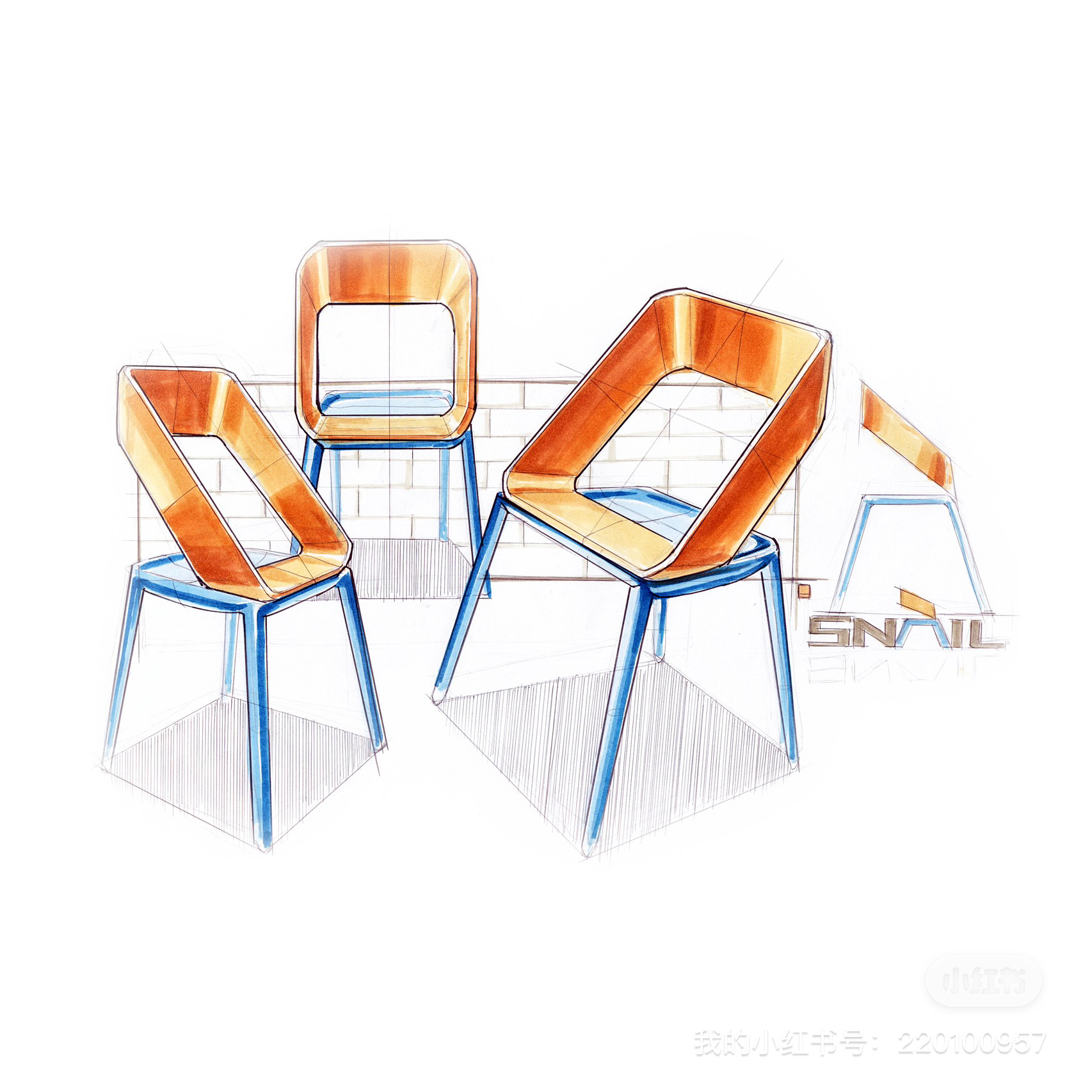 Hand drawn products，